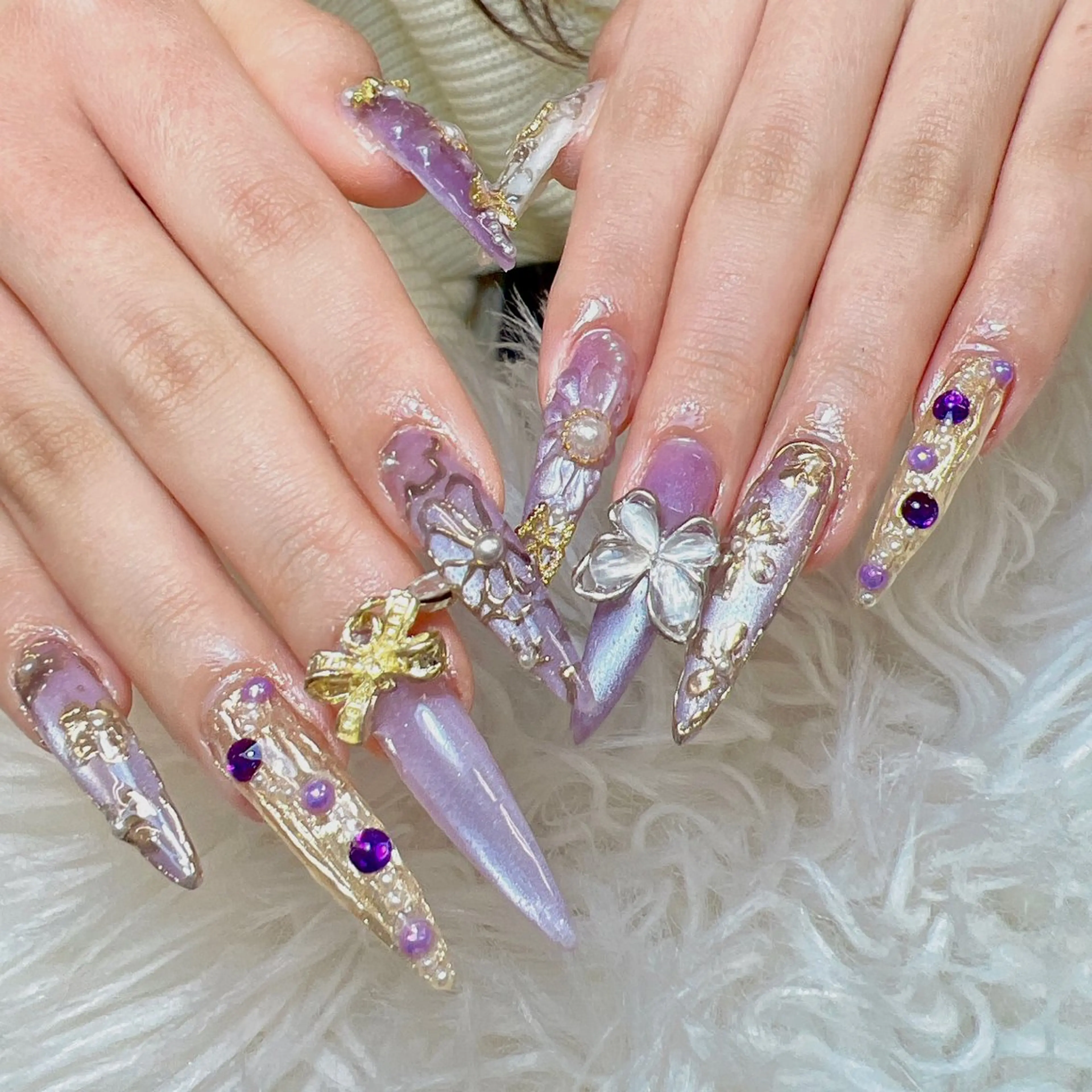 ネイル ハンドネイル ANH NAIL ゴテゴテ専門店💎のネイルデザイン