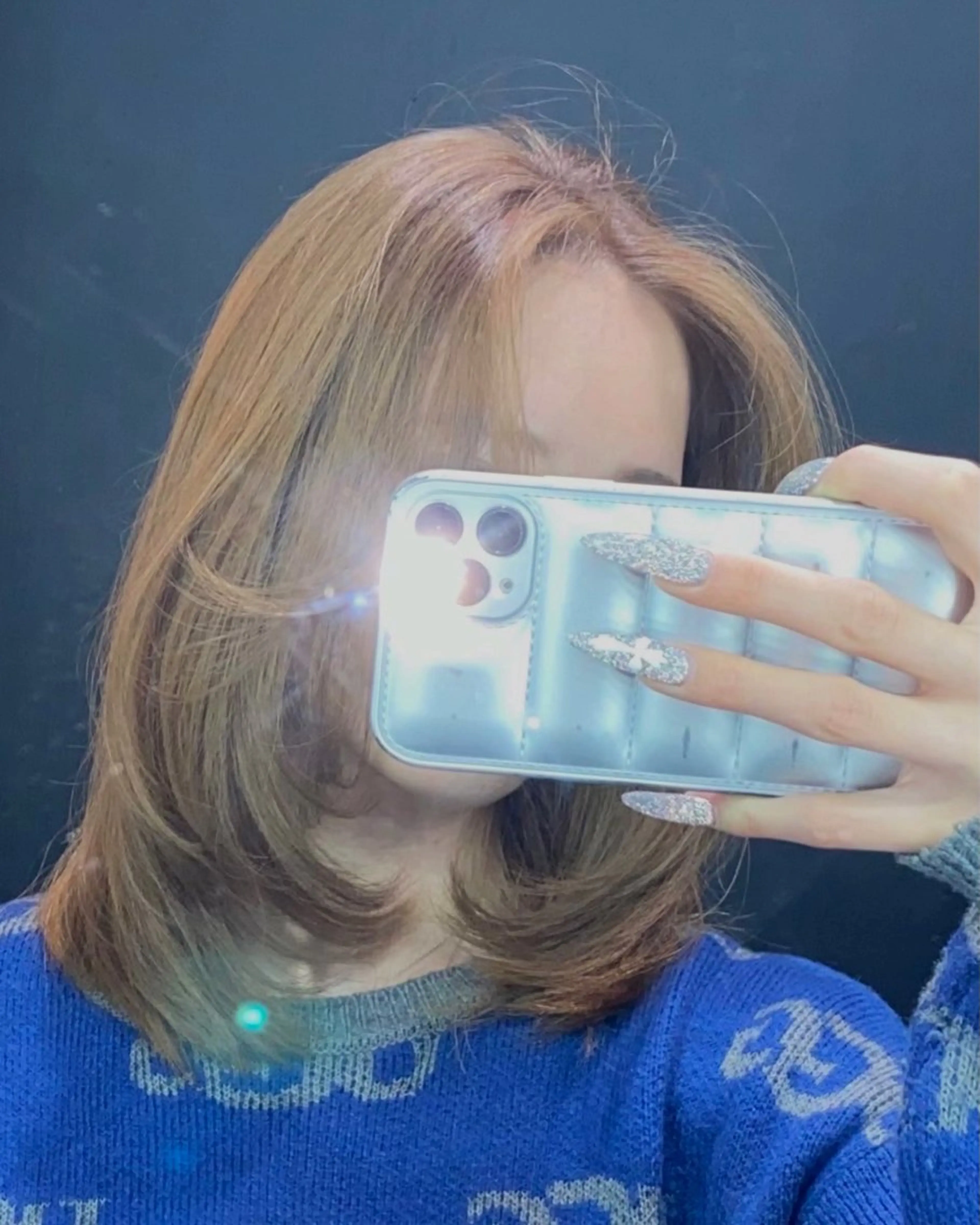 ミディアム レイヤーカット ヘアカラー トリートメント ウエモト　タク ショート/レイヤーのヘアスタイル