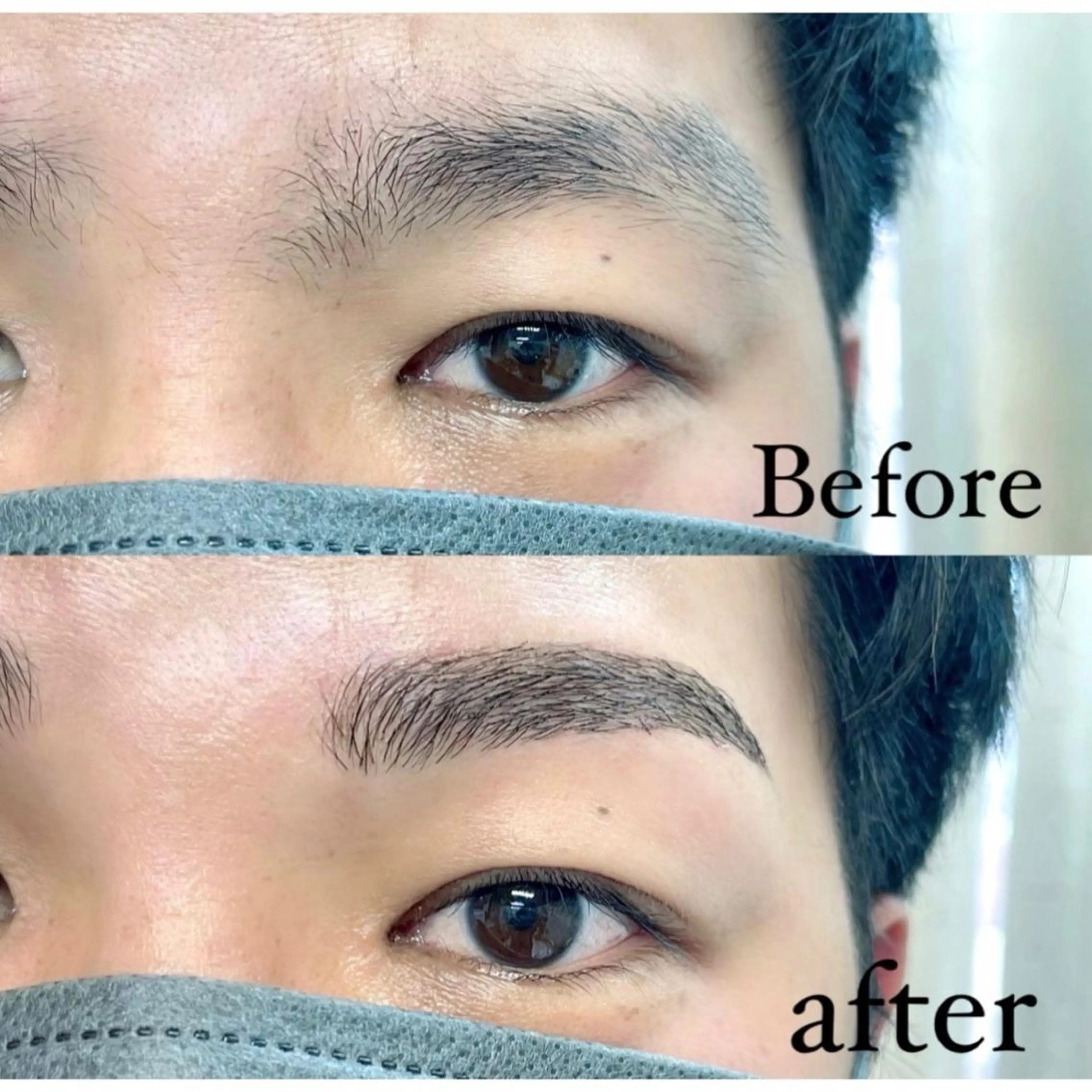 メンズ マツエク・マツパ アイブロウ その他(アイブロウ) さっちゃんのまつげ屋さん所属・まつげとまゆげ屋さん SAKIのマツエク・マツパデザイン