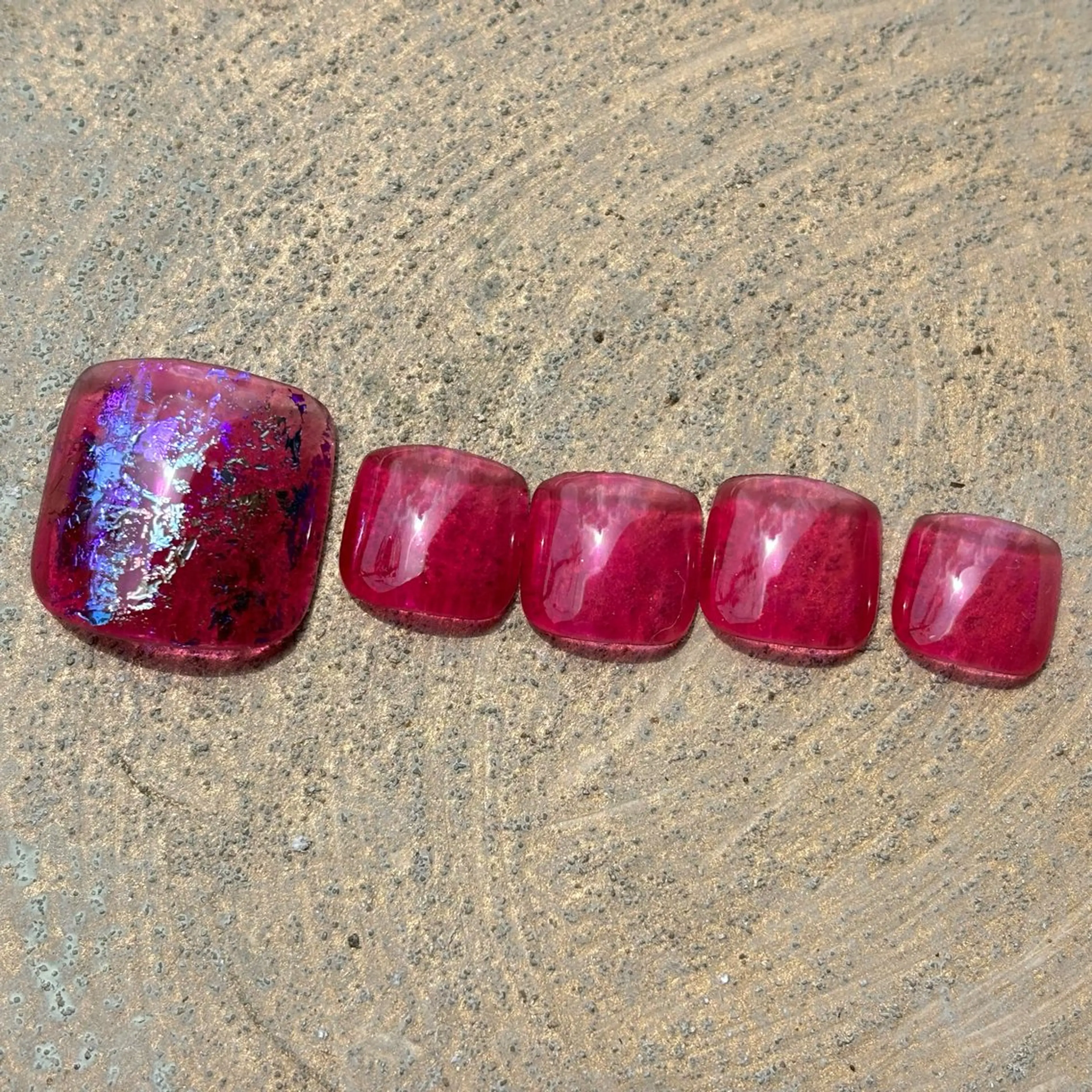 ネイル フットネイル 伊藤 貴恵のネイルデザイン