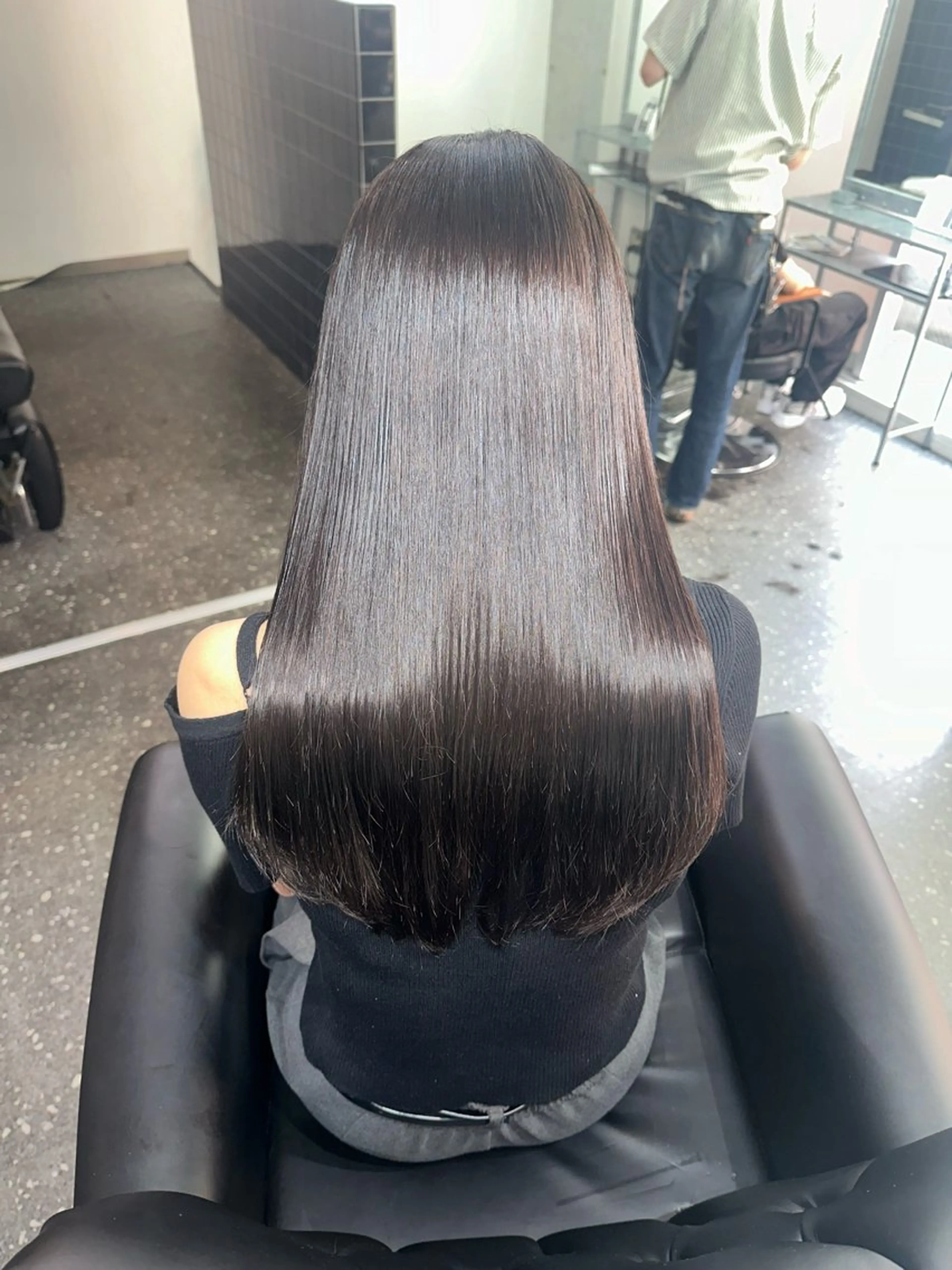 ロング カラー パーマ カット ヘアカラー 縮毛矯正 トリートメント 髪質改善⭐️縮毛矯正 吉祥寺⭐️Rinaのヘアスタイル