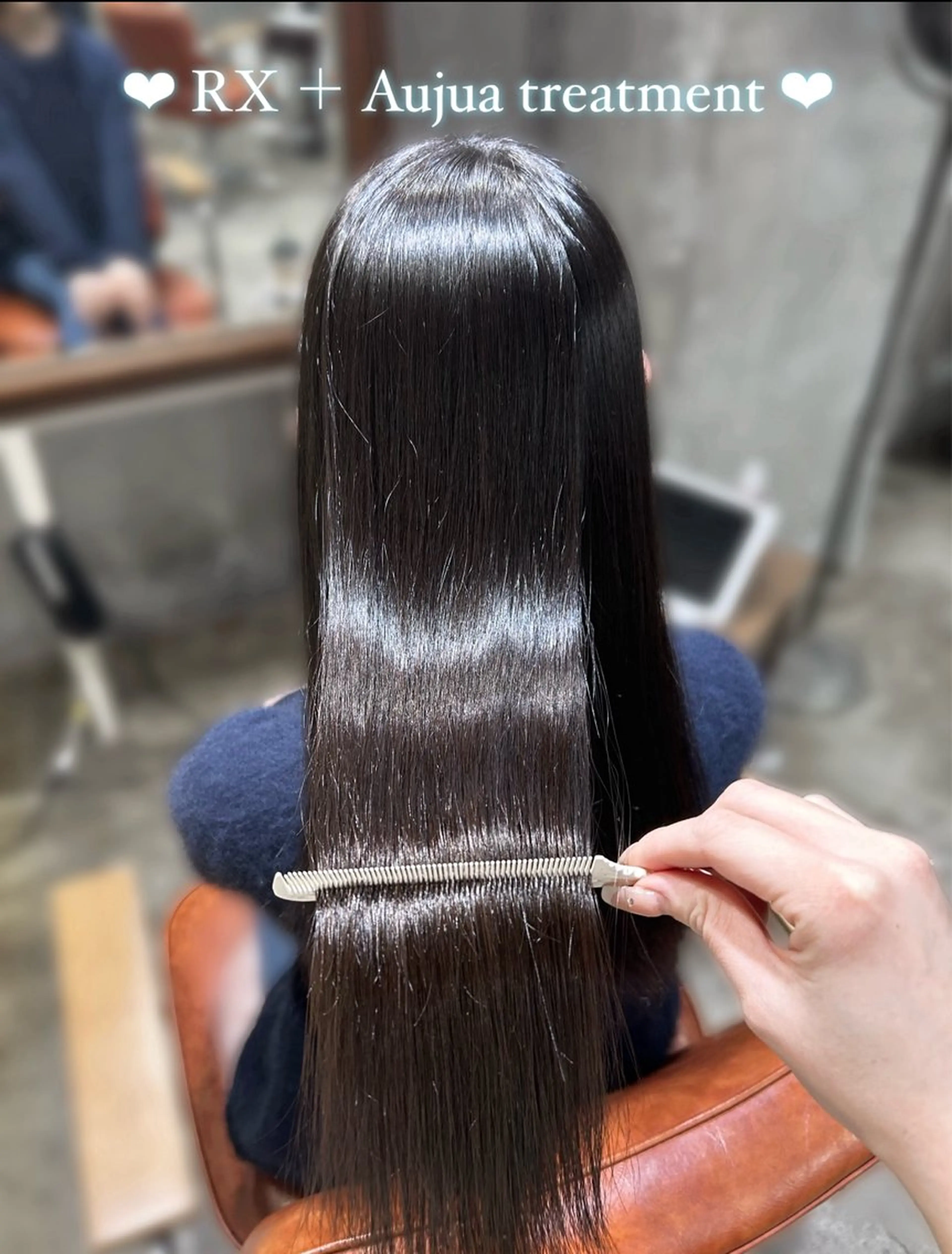 🤍𝑹𝒐𝒚𝒂𝒍 髪質改善トリートメント付き✨艶カラー🤍の写真
