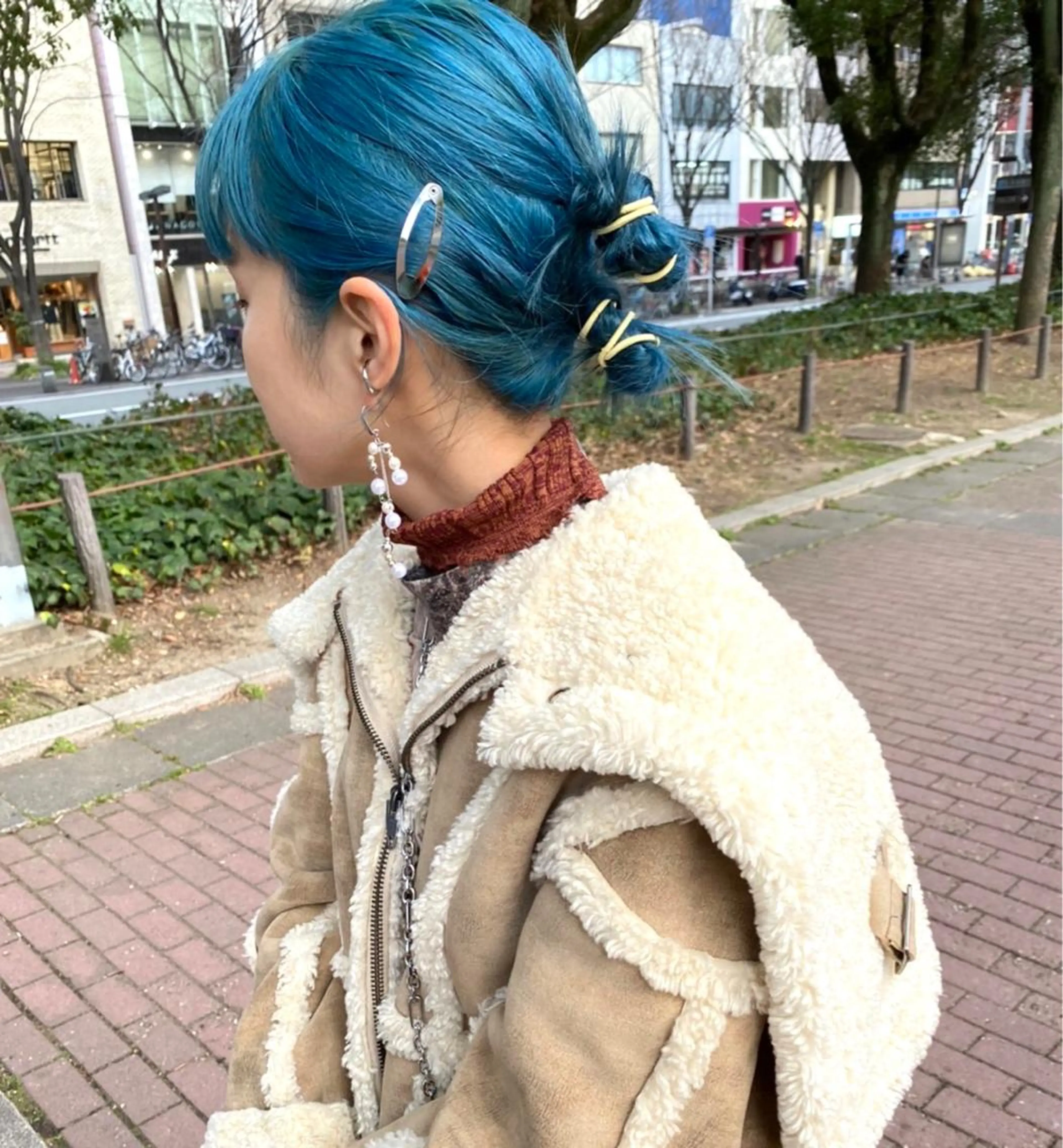 ミディアム Nikiita リコのヘアスタイル