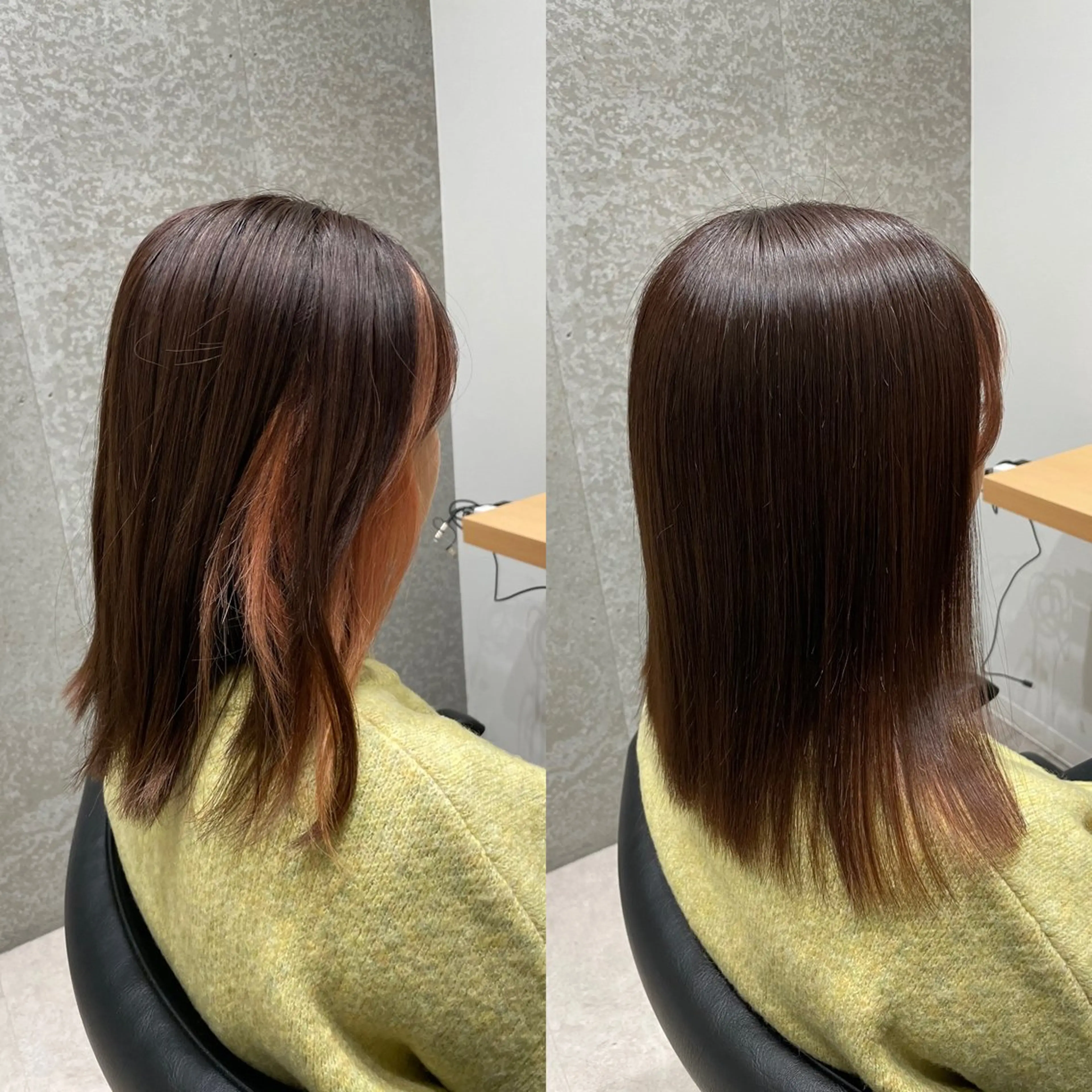 セミロング 髪質改善 トリートメント 髪質改善ヘアケア 艶髪特化/上田のヘアスタイル