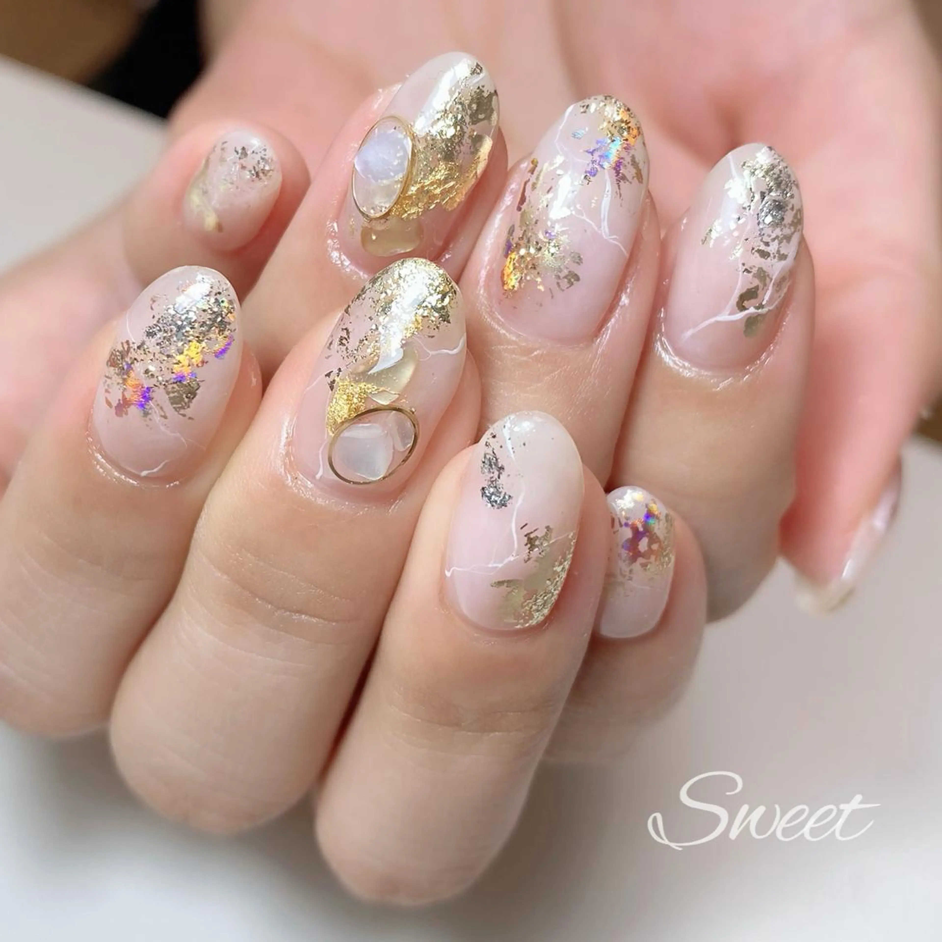 ネイル sweet 仲野陽子のネイルデザイン