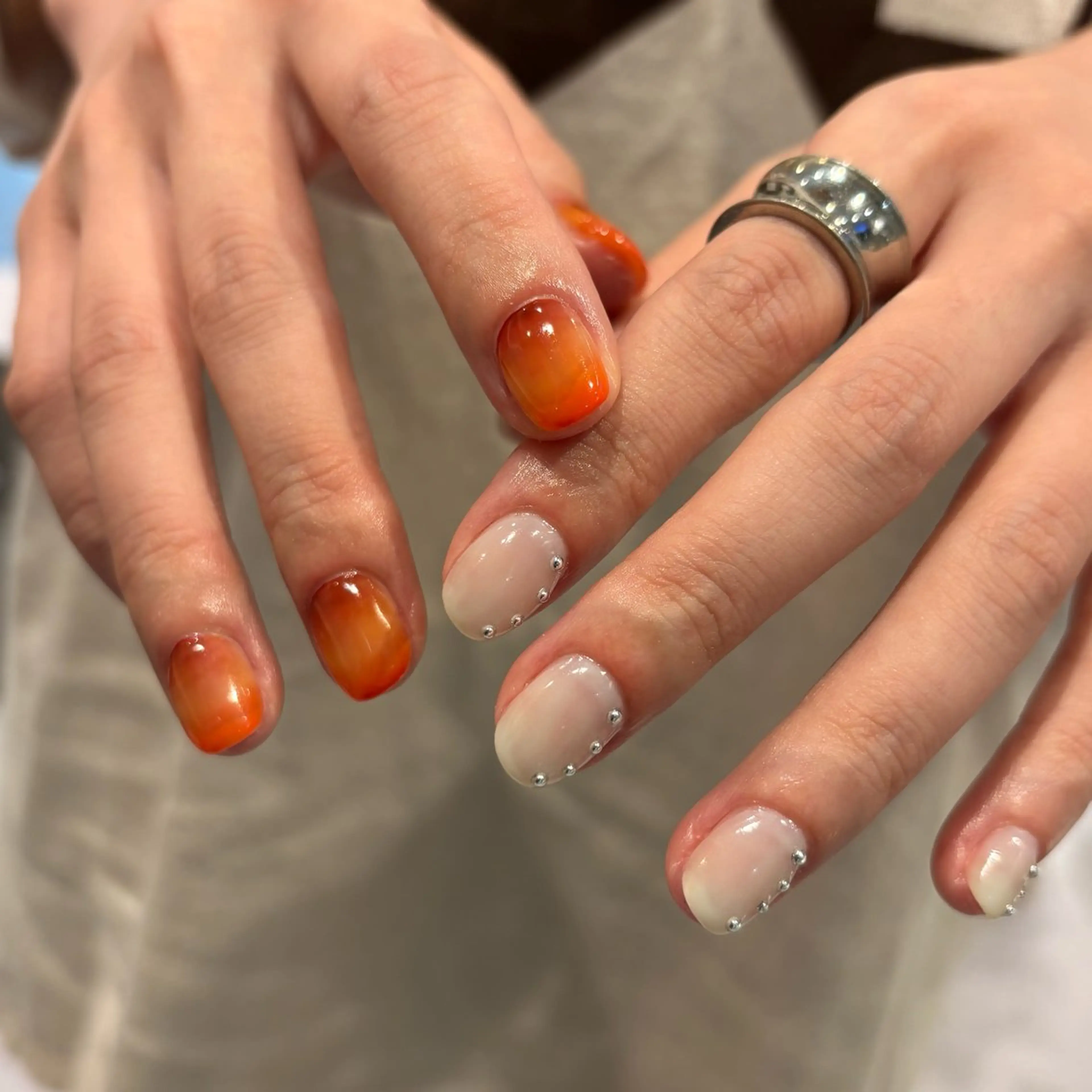 [ミニモ学割★U24]オフ込み/持ち込みok/ニュアンスネイルの写真