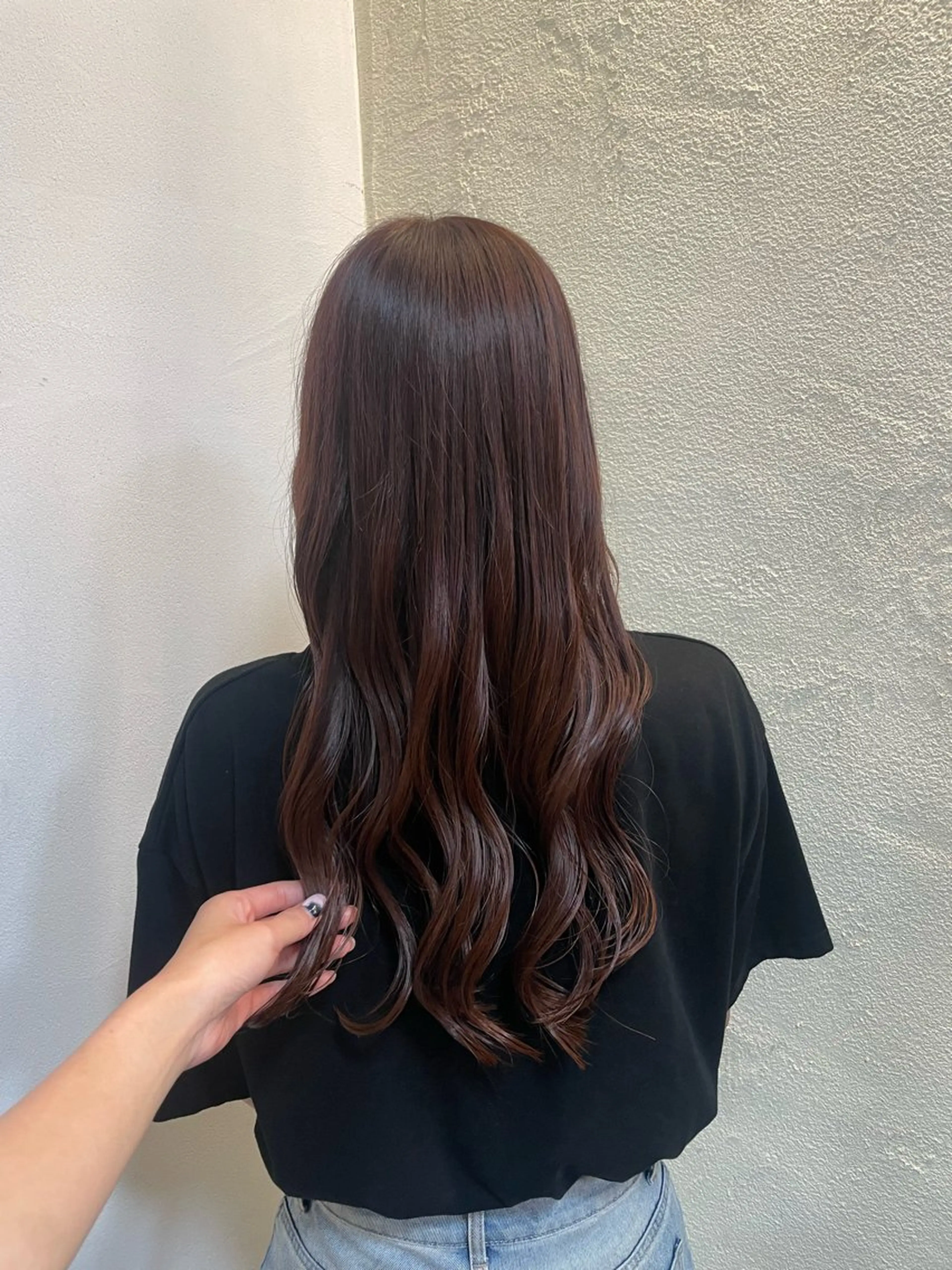 ロング 大庭 萌瑚のヘアスタイル