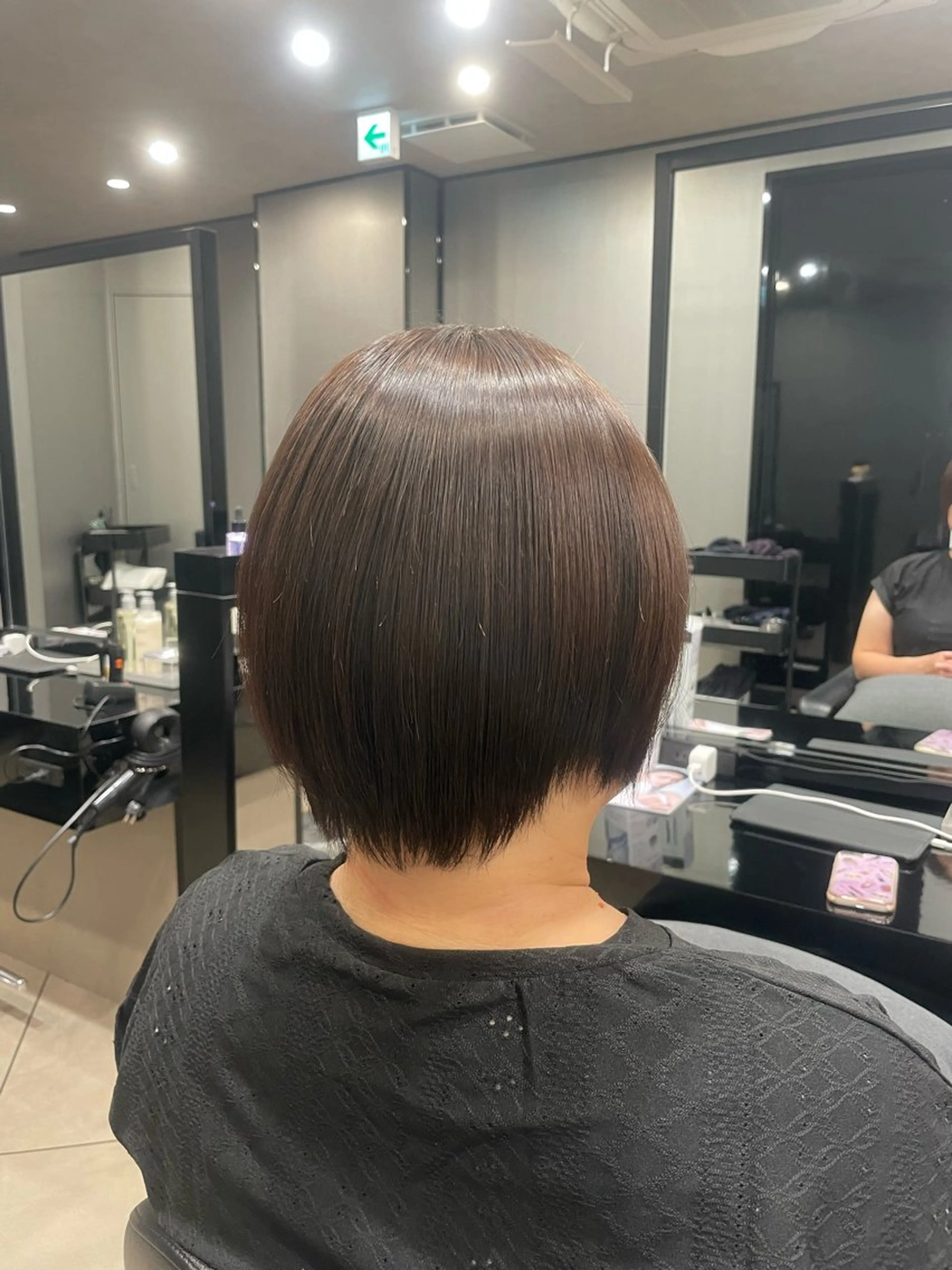 ショート 田端 奈緒のヘアスタイル