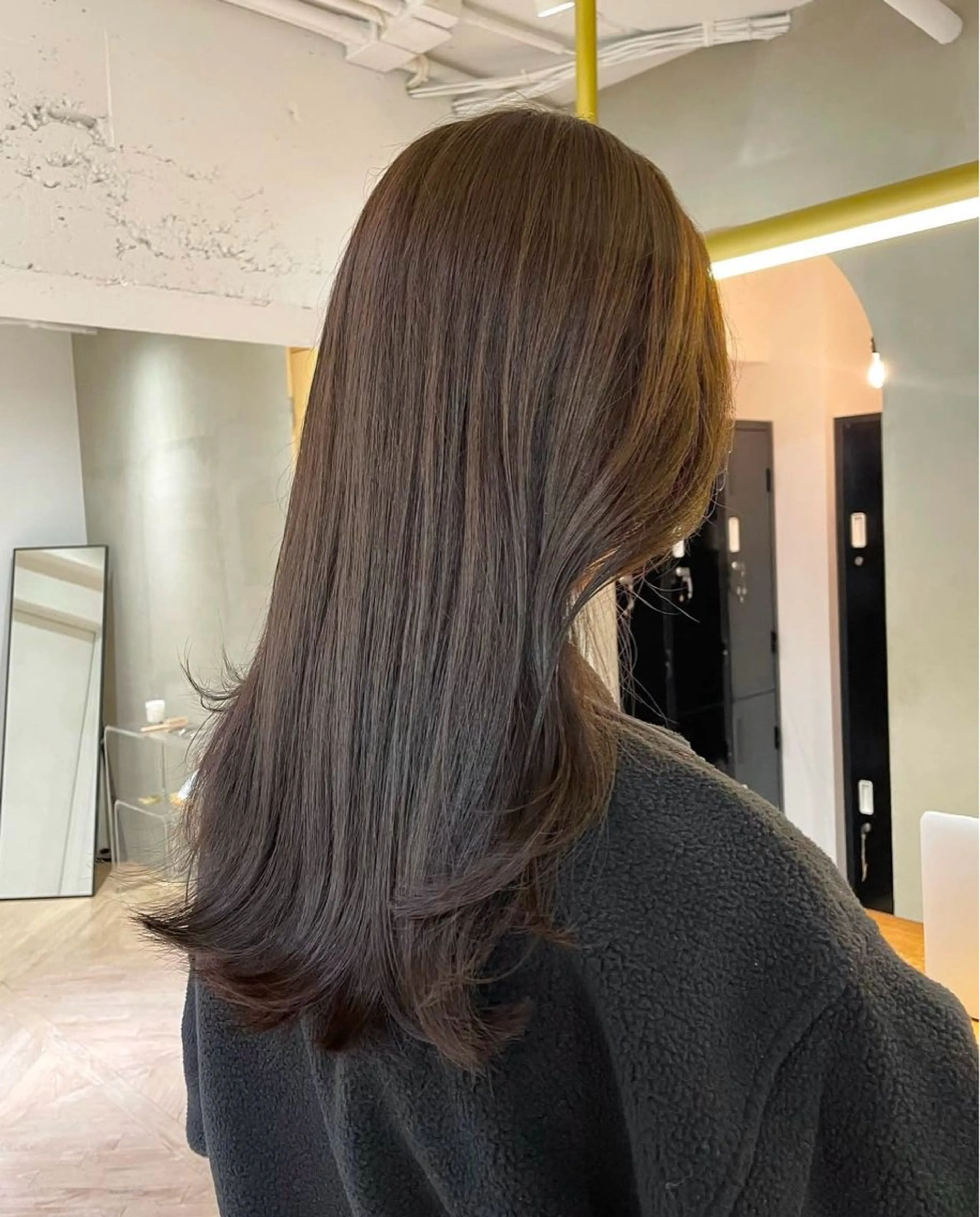 ロング カラー ブラウンカラー 透明感×レイヤーカッ ト🌼kiraraのヘアスタイル