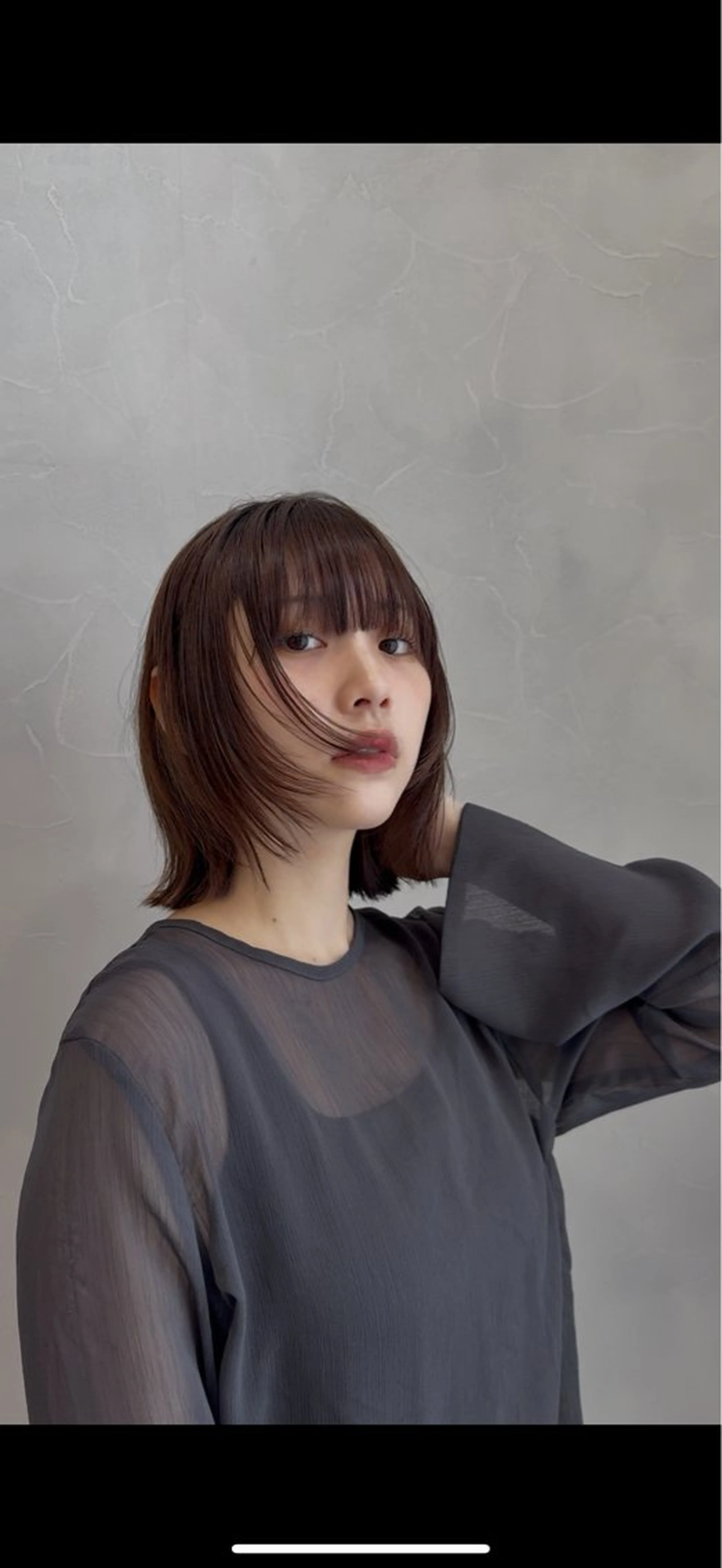 ミディアム 💫タンバルモリ・ 韓国ボブ💫小川愛誠のヘアスタイル