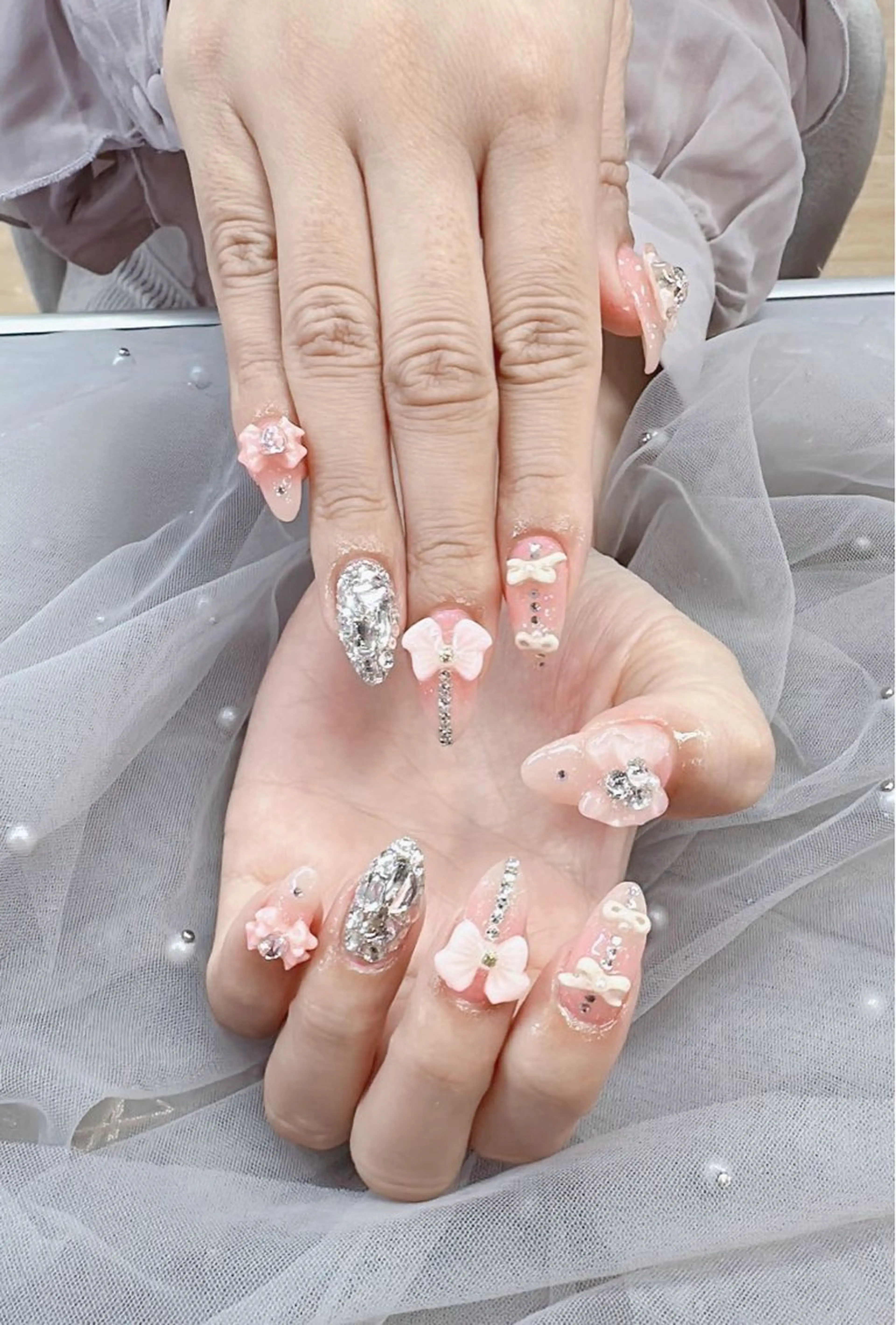 ネイル ラベンダーネイルサロン所属・日暮里♡研修生 チクさん（一同）のネイルデザイン