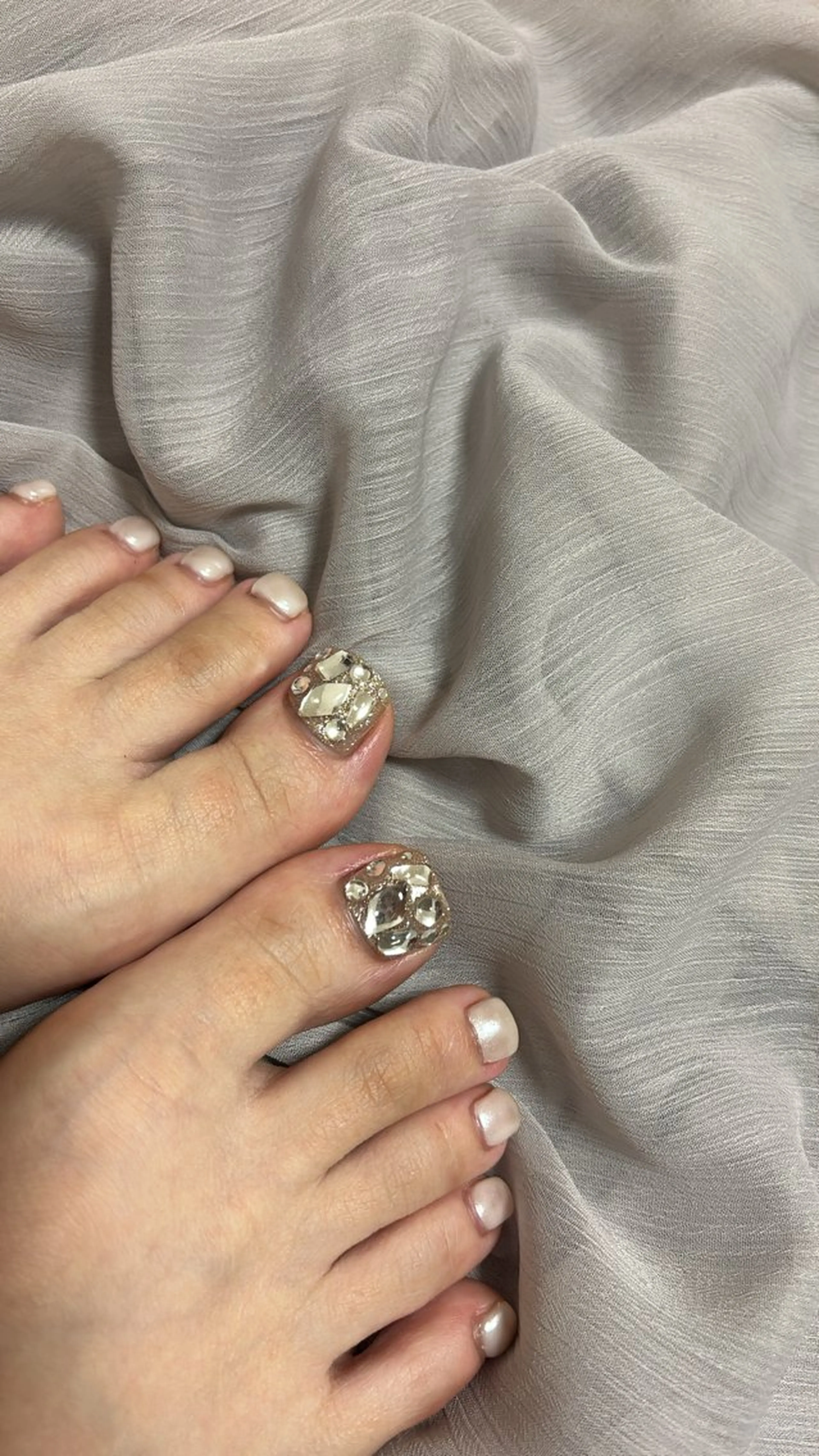 《お持ち込みデザイン》フットネイル🥑【オフあり】の写真