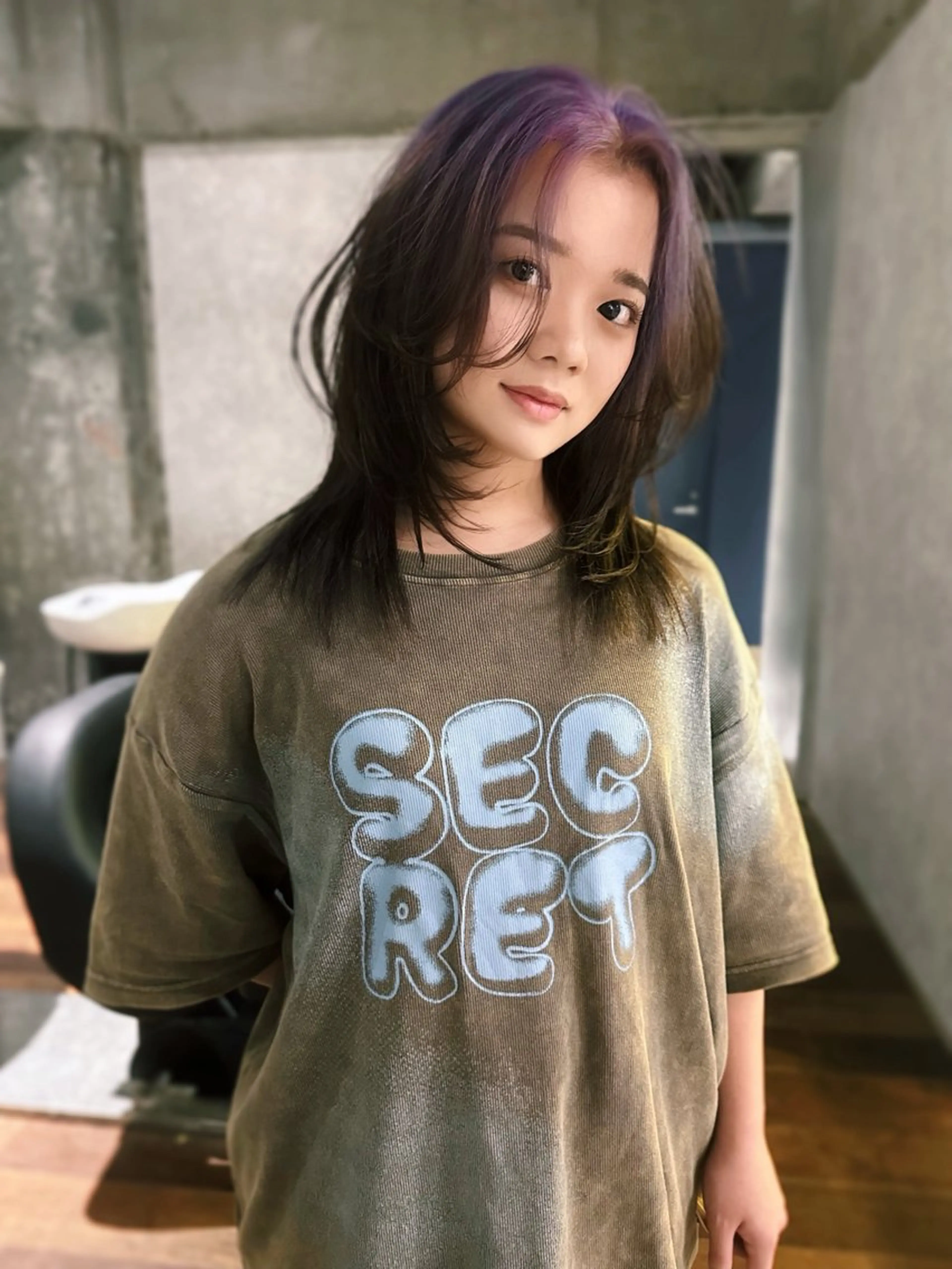 ミディアム カラー 🧡色落ちまで2度綺 麗なカラー🧡ヨシキのヘアスタイル