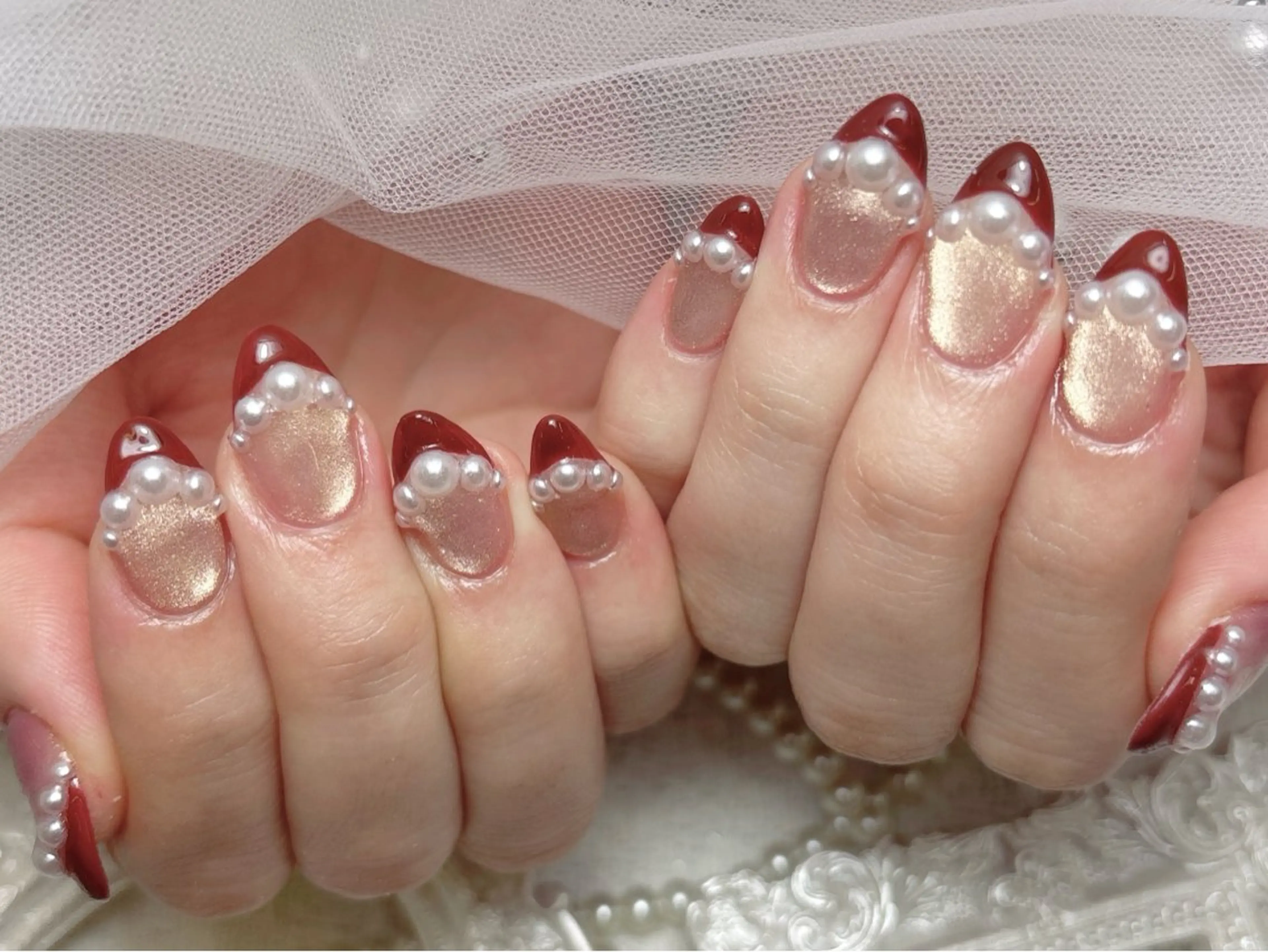 ネイル ジェルネイル 韓国ネイル マグネットネイル 持ち込み ワンカラーネイル ハンドネイル ハンドケア R1🎀Nail💕 池袋東口店のネイルデザイン