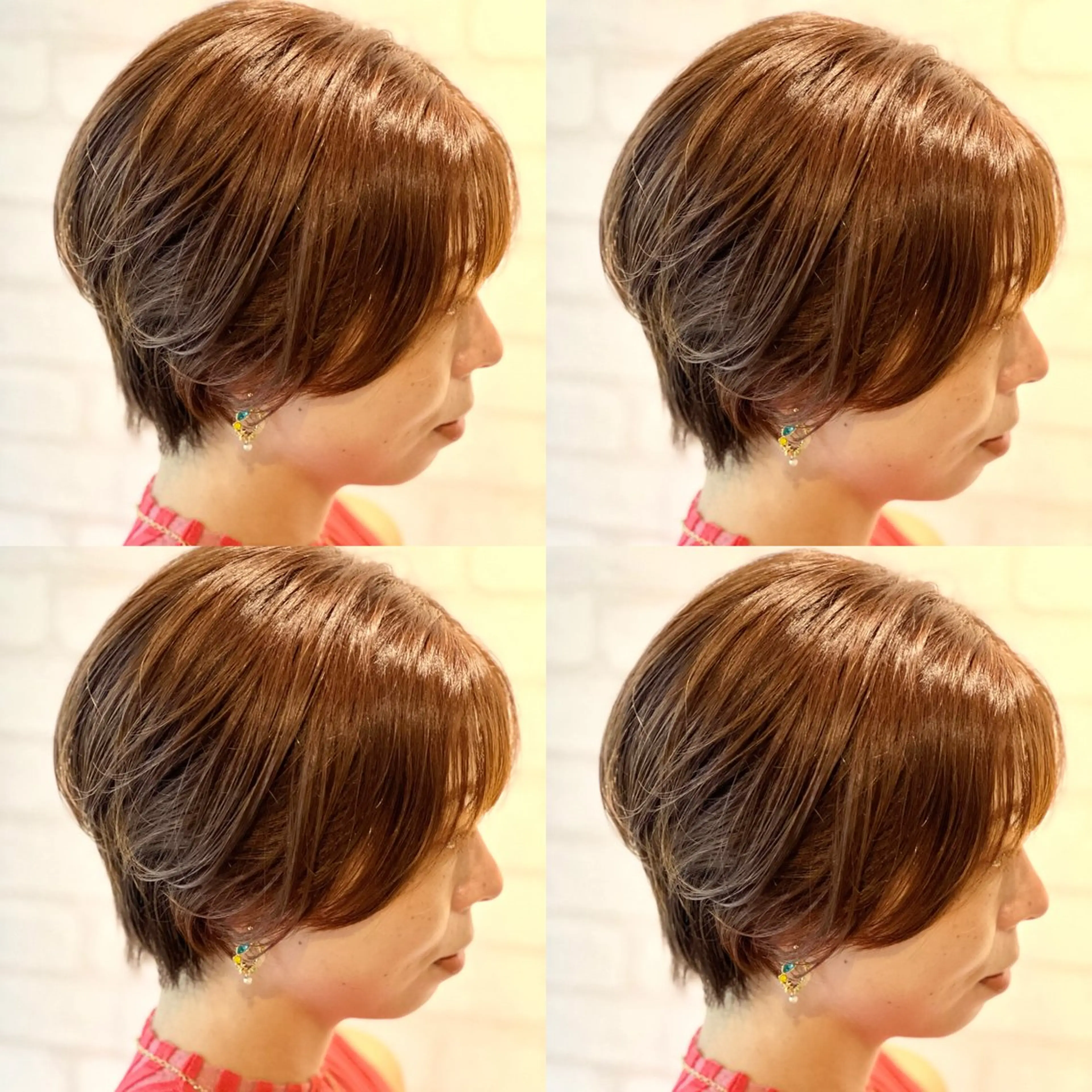 ショート カラー カット ヘアカラー トリートメント Realme  京都四条烏丸ドゥエby  yk所属・小塚 耀介✂︎ ショートボブ特化のヘアスタイル