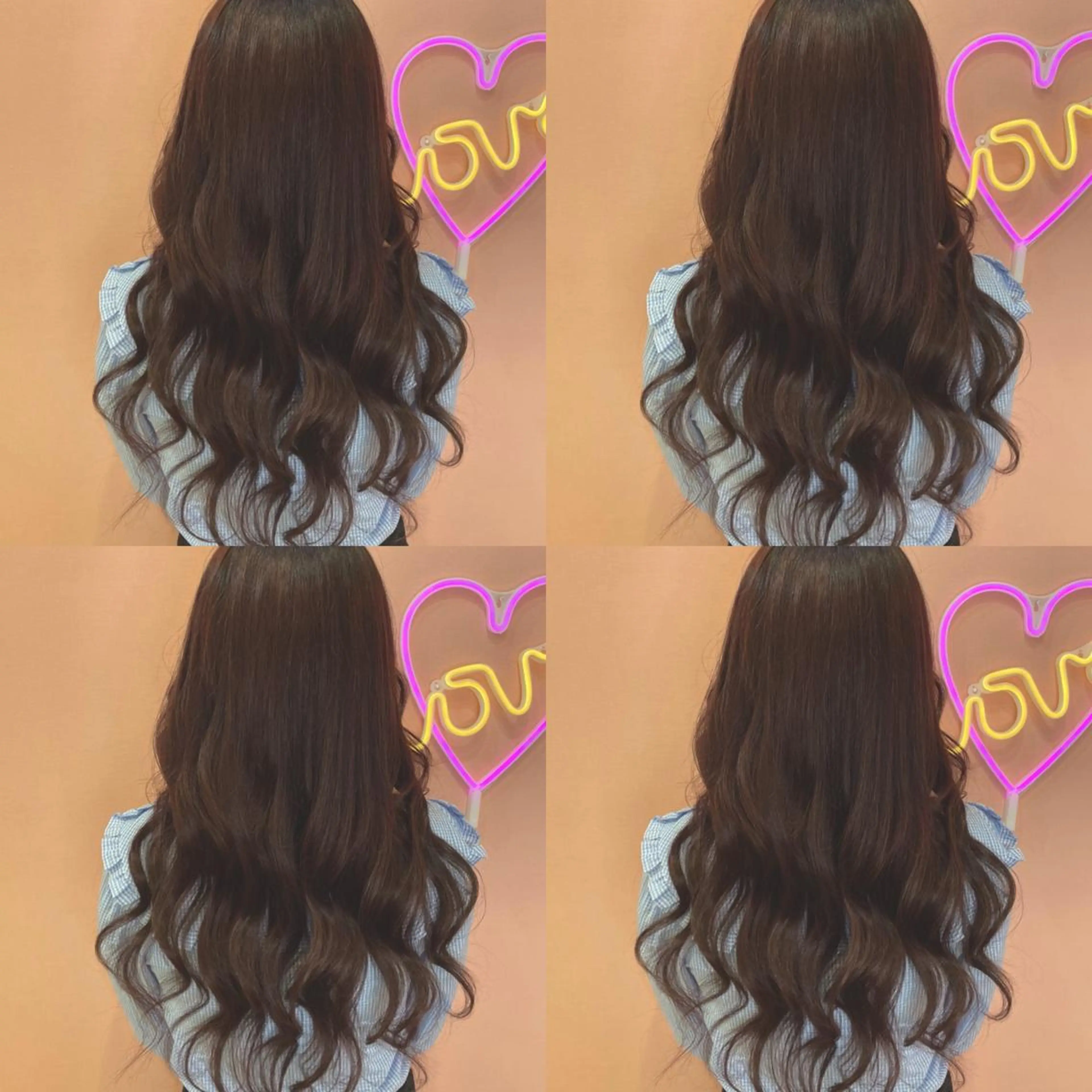 ロング カラー ブラウンカラー ピンクカラー ピンクブラウン 🌷MAYU 🌷のヘアスタイル