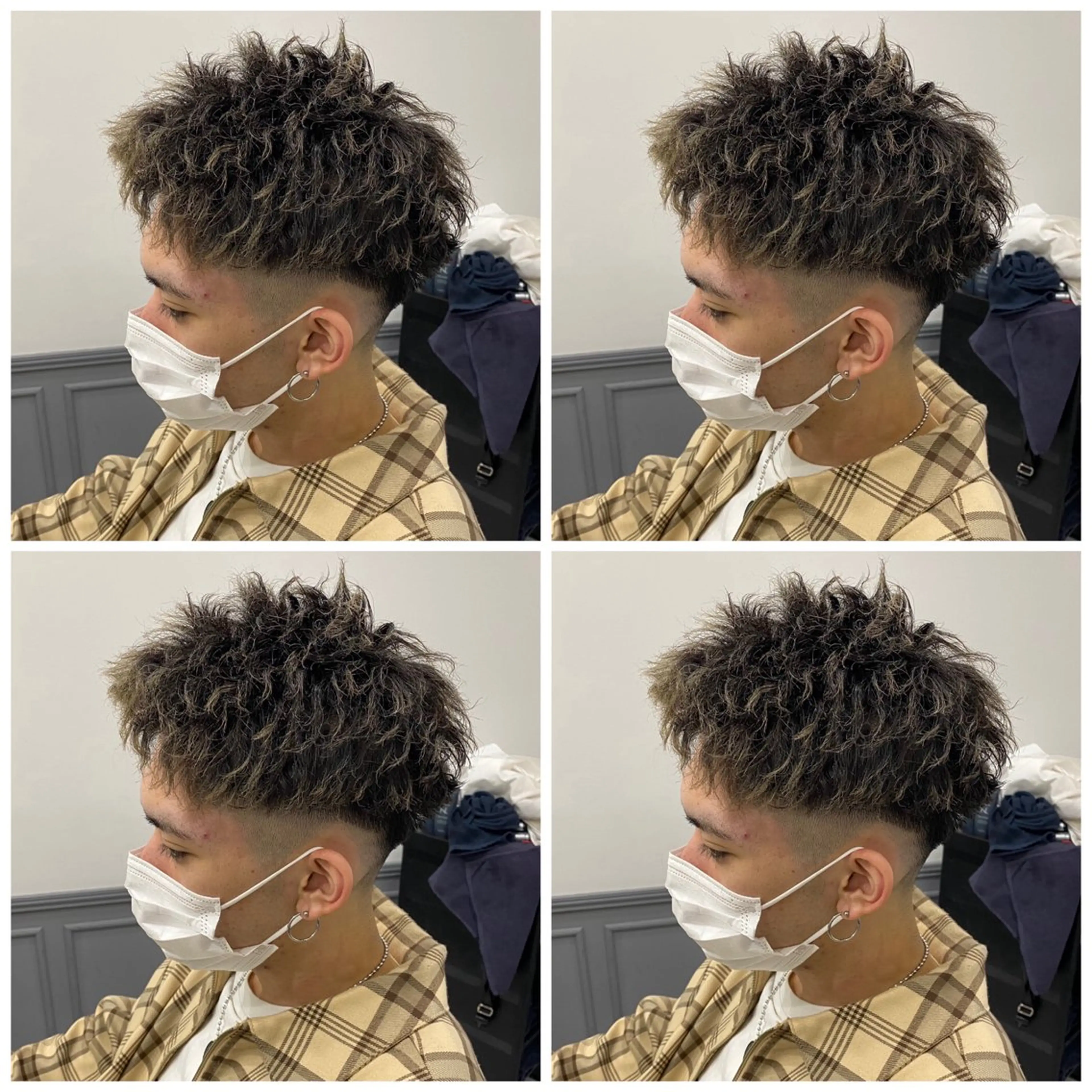 ショート パーマ カット ヘアカラー パーマ トリートメント 🔹20代メンズ✖️ パーマ/ℕ𝕆ℝ𝕀のヘアスタイル