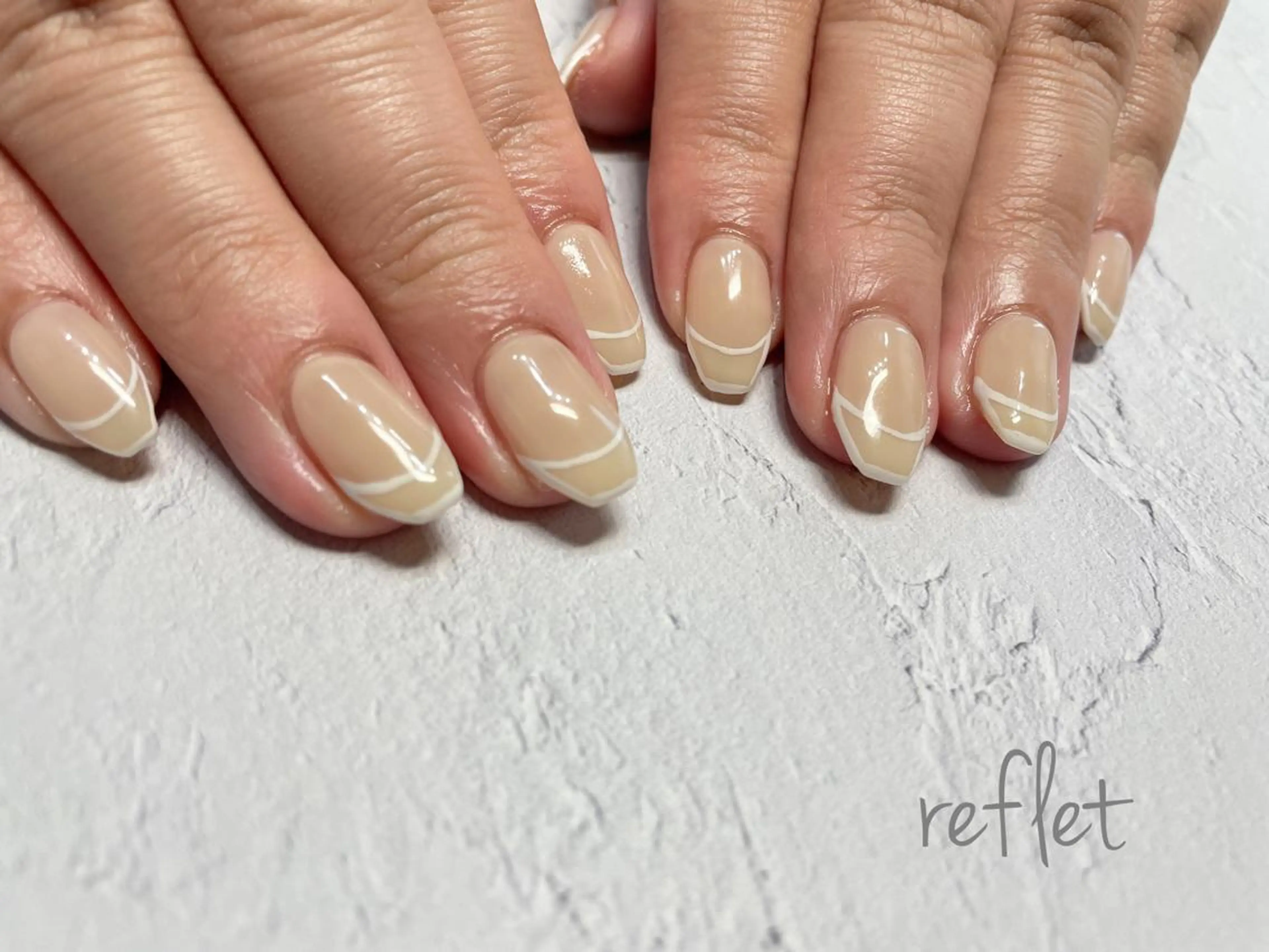 ネイル ハンドネイル reflet nailのネイルデザイン