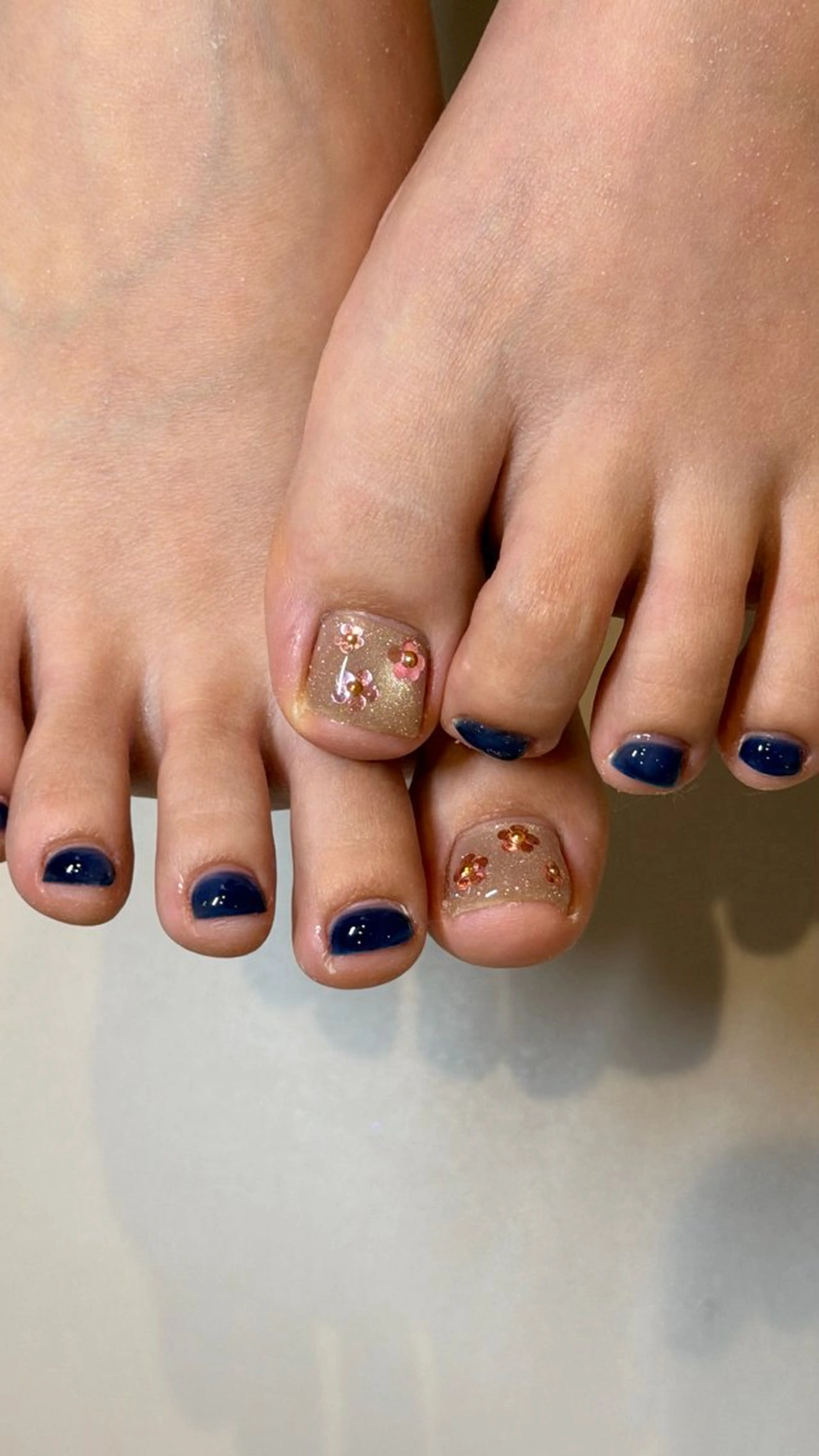 ネイル アートネイル フットネイル フットネイル nail salon linoのネイルデザイン