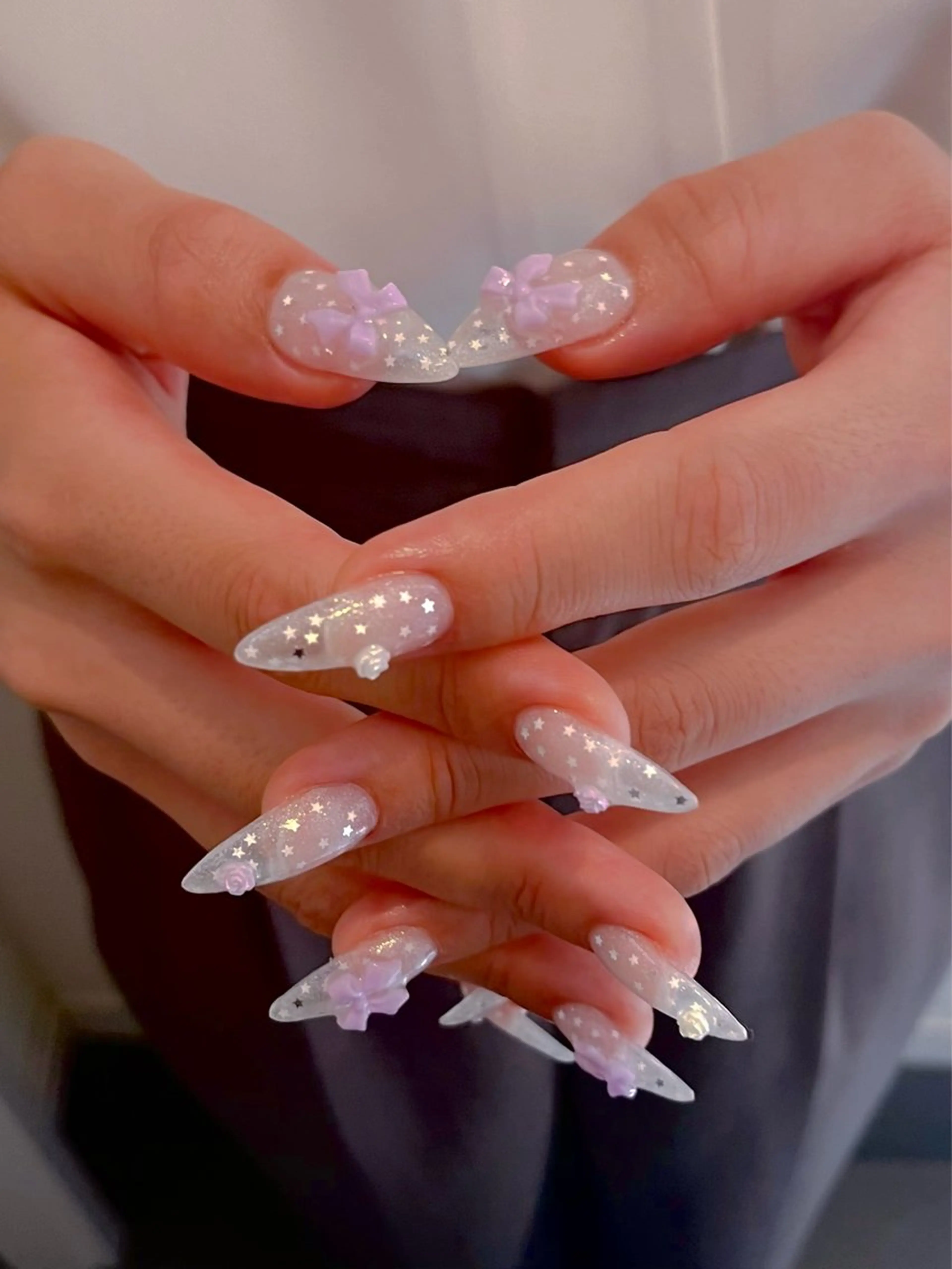 ネイル フットネイル キラキラネイル マグネットネイル ワンカラーネイル スカルプネイル nine.🦋 YUKOのネイルデザイン