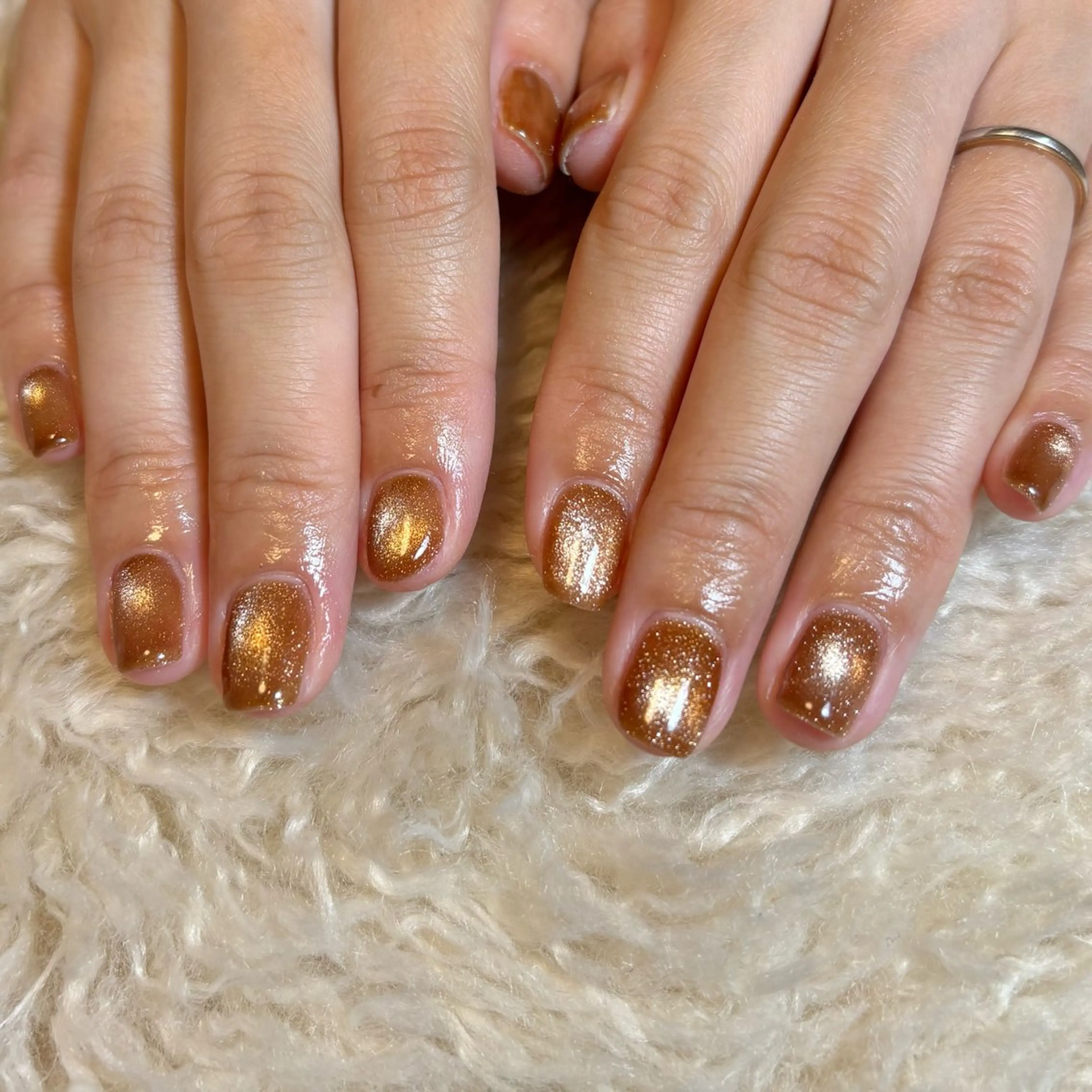 ネイル ブラウン nailsalon kiii'sのネイルデザイン
