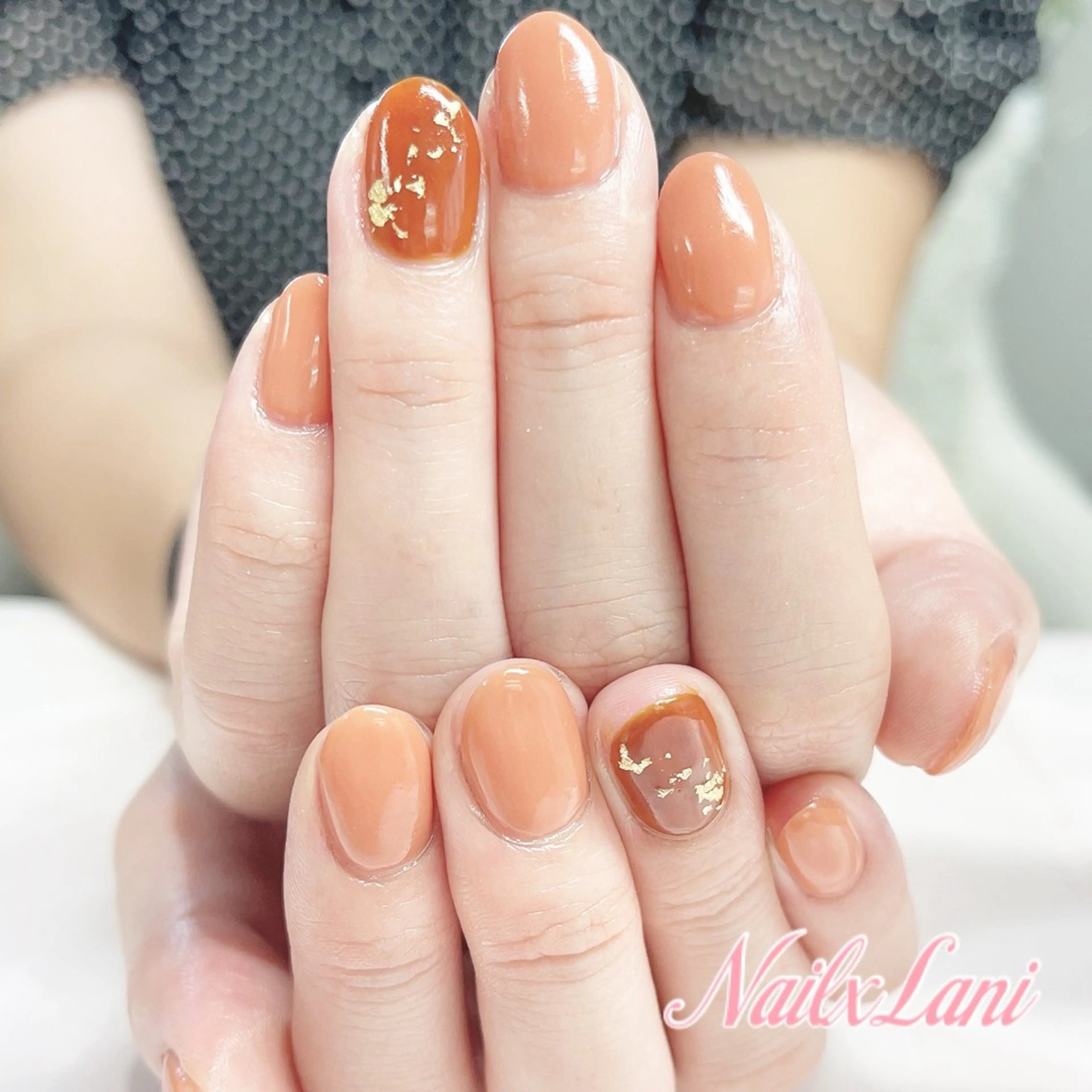 ネイル シンプルネイル 練馬駅近ネイルラニ 不細工爪90分で美爪のネイルデザイン