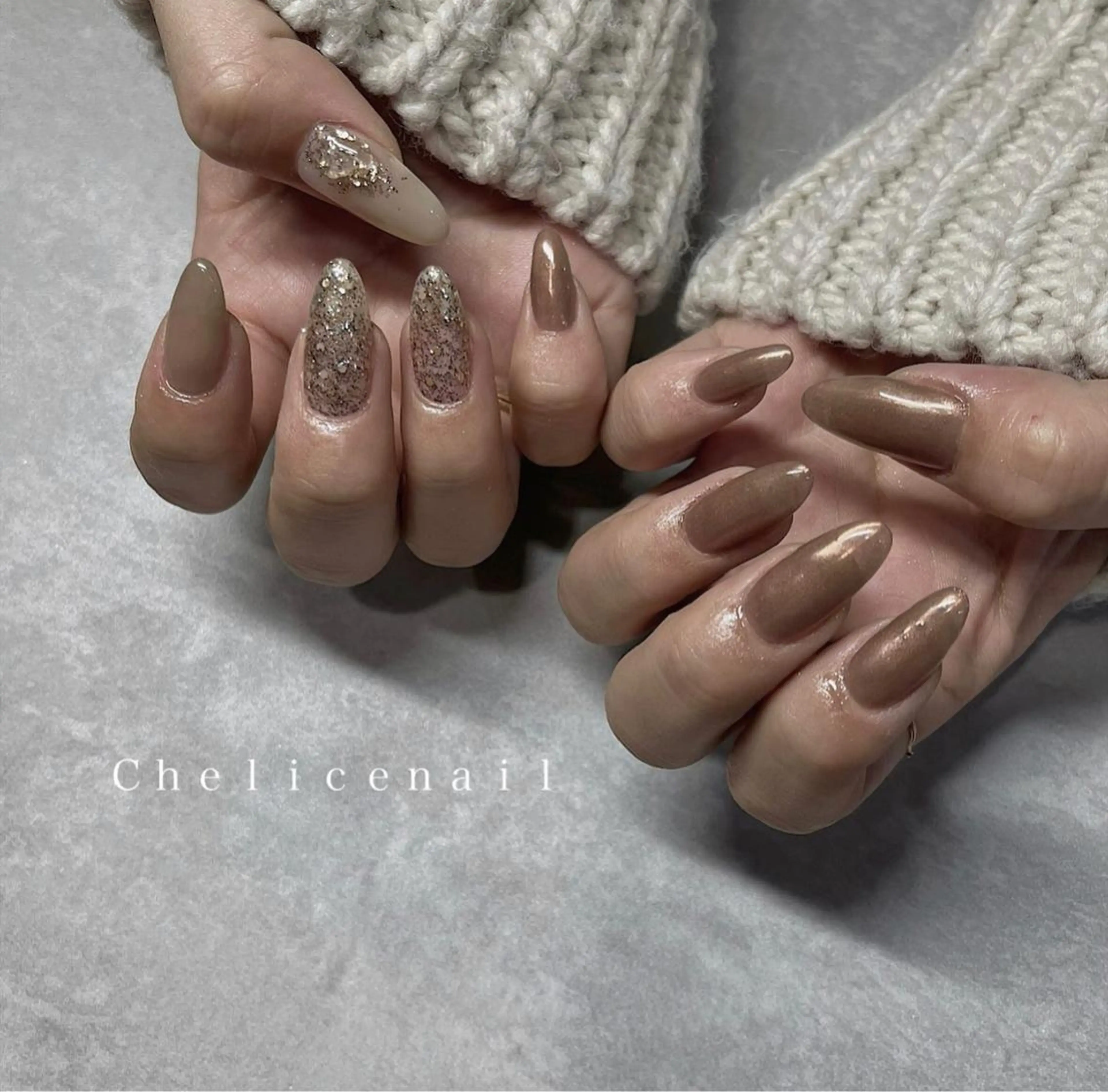 ロング ネイル Chelice nailのネイルデザイン