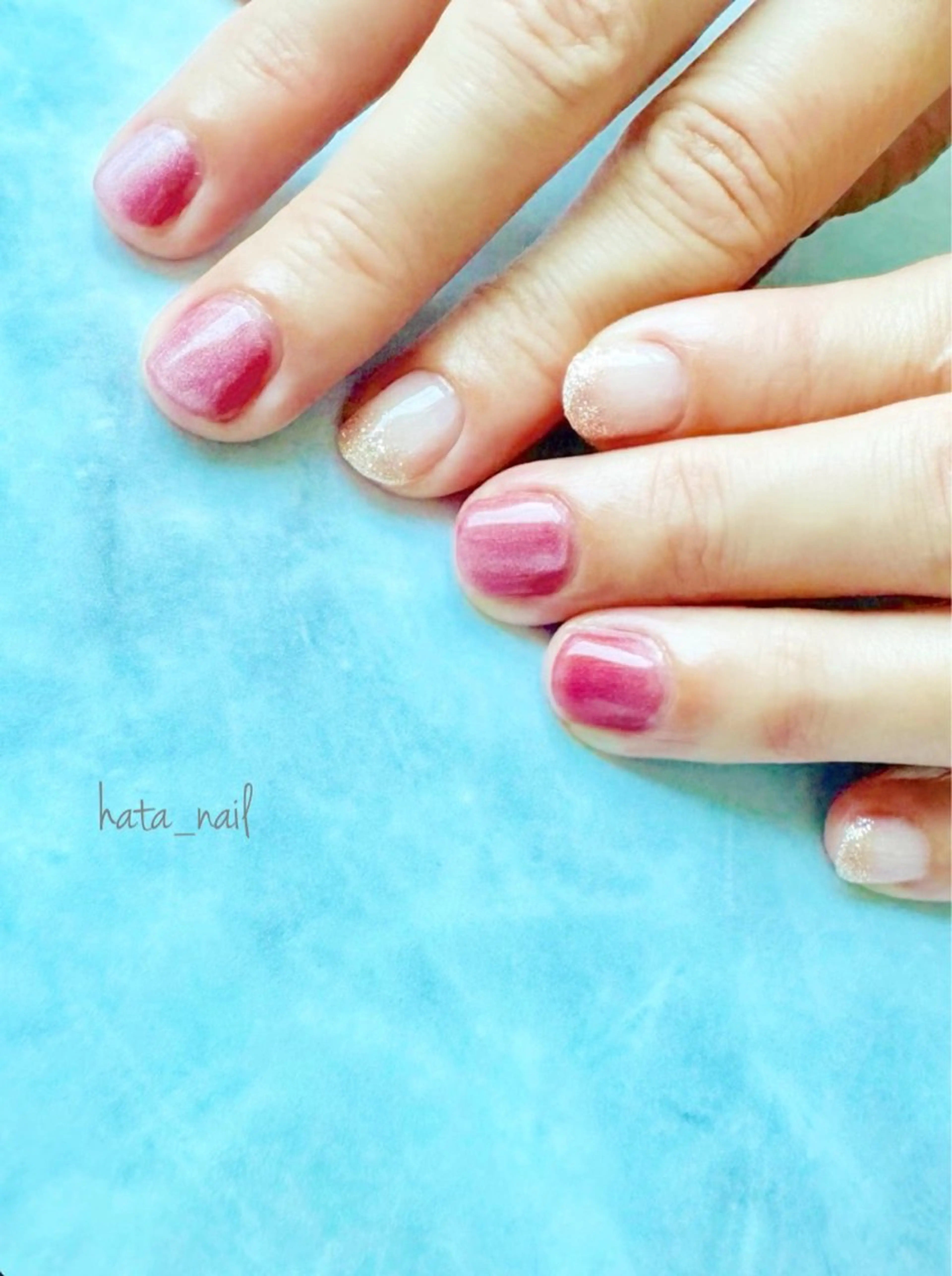 ネイル ハンドネイル 岐南ネイル HATAnailのネイルデザイン