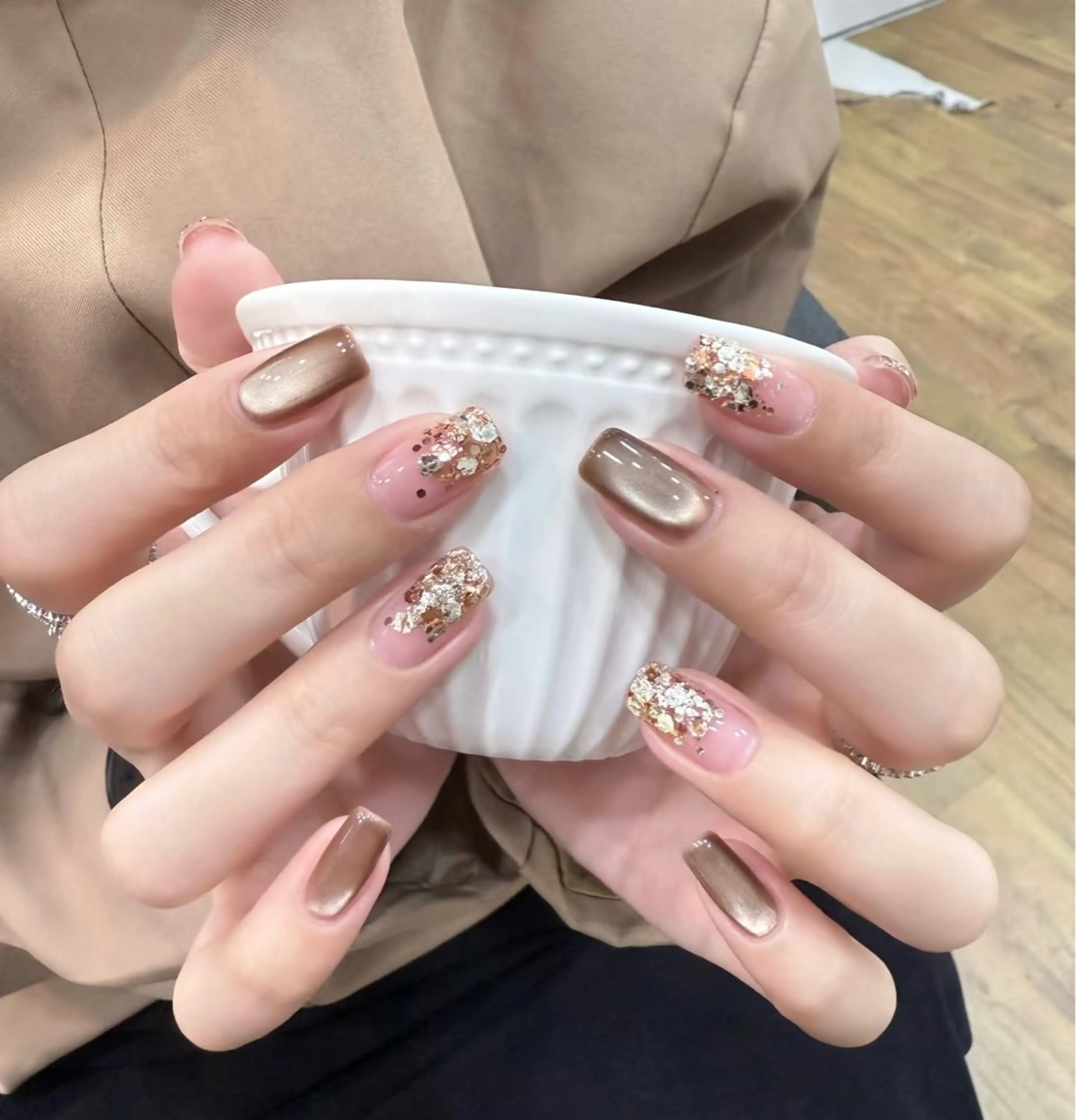 ミディアム めぐみのネイルサロン 惠のネイルデザイン