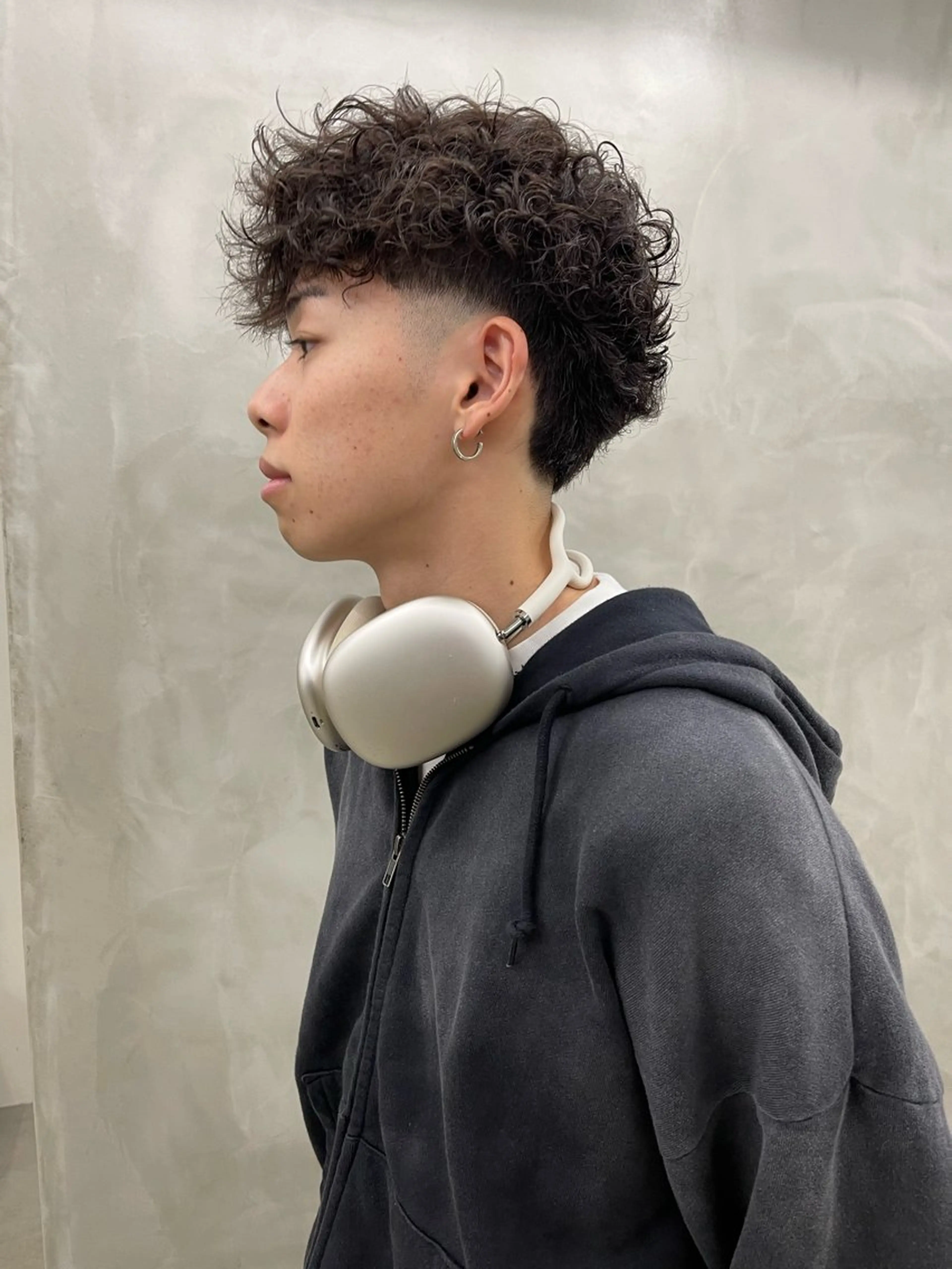 パーマ メンズ カット パーマ メンズカット パーマ[佐橋]のヘアスタイル