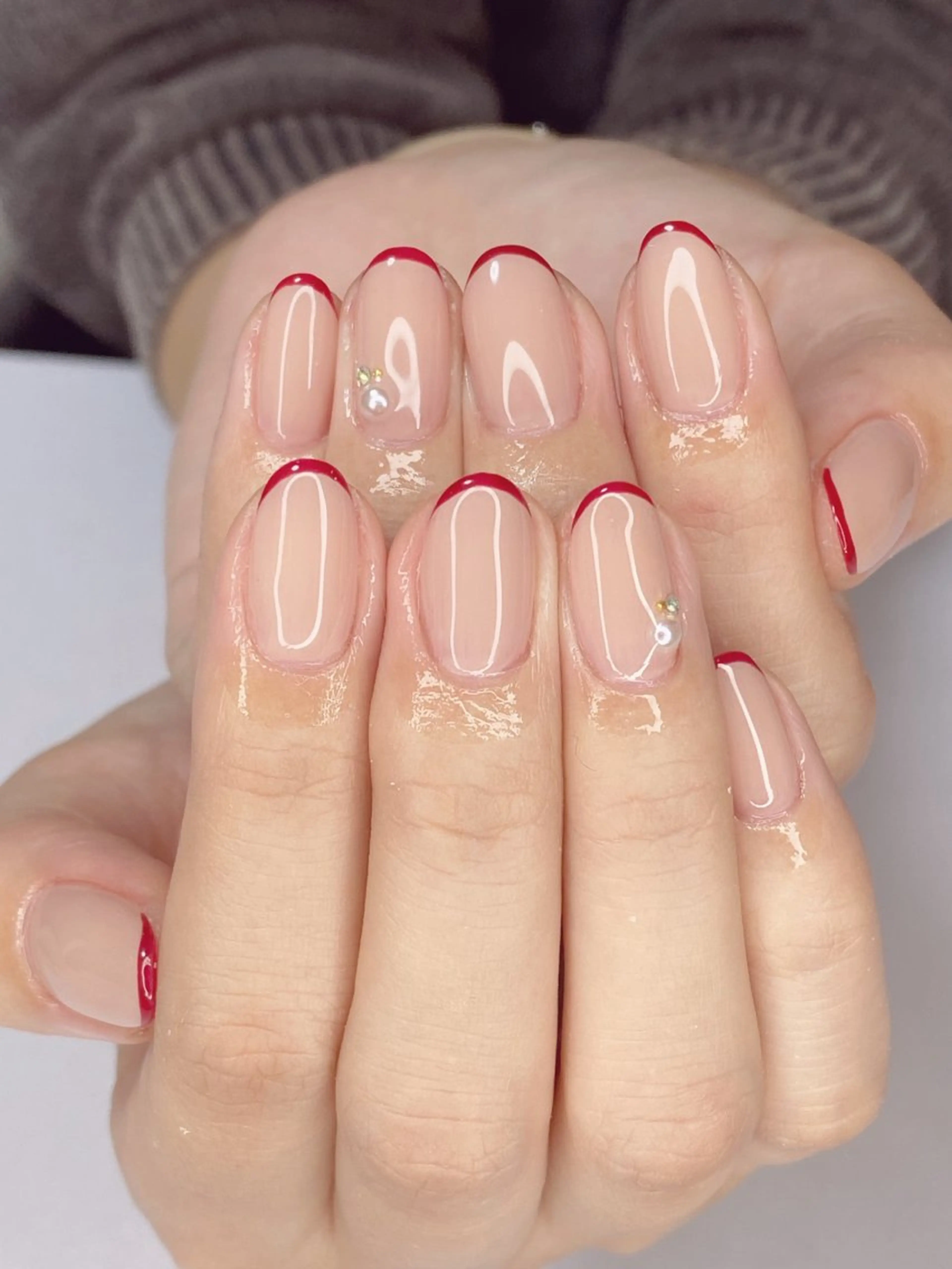 ネイル アートネイル オーロラネイル 桜ネイル クリアネイル フットネイル Ｎail Ｓalon ertiのネイルデザイン