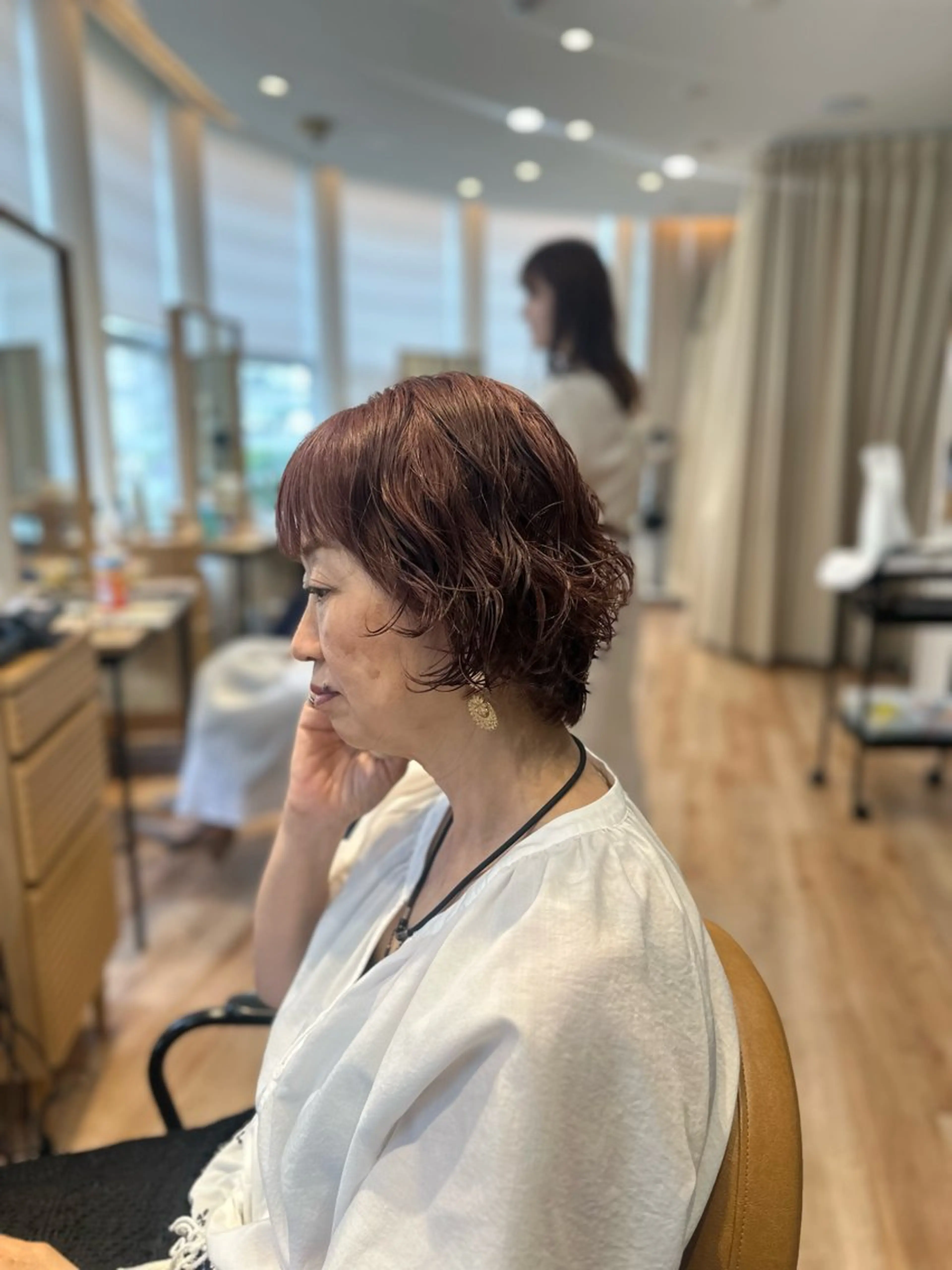 ショート カラー パーマ ❤️パーマ美容師✂︎ 井口美緒のヘアスタイル
