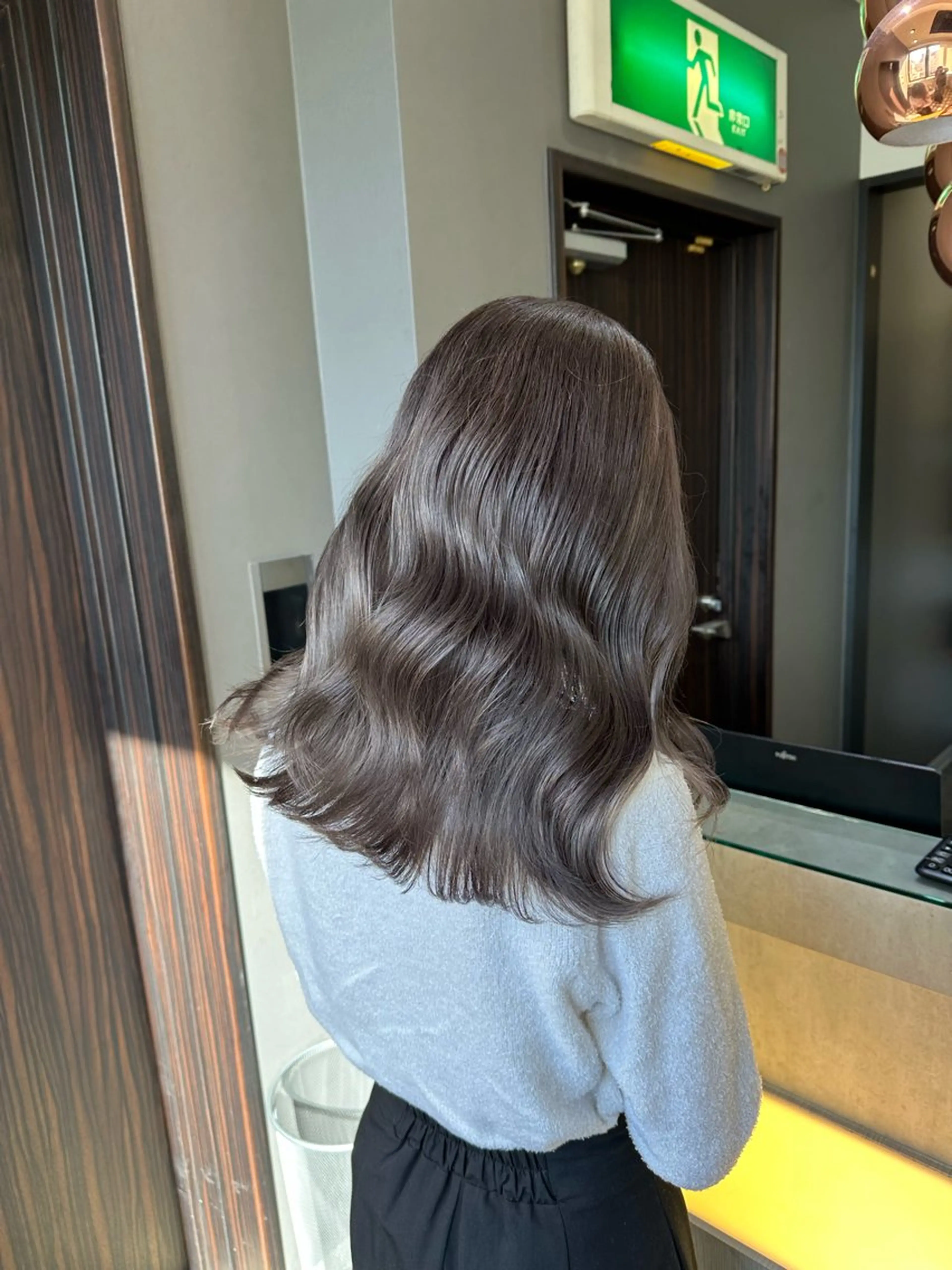 ミディアム カラー ヘアカラー トリートメント jill by gisel＿奥家のヘアスタイル