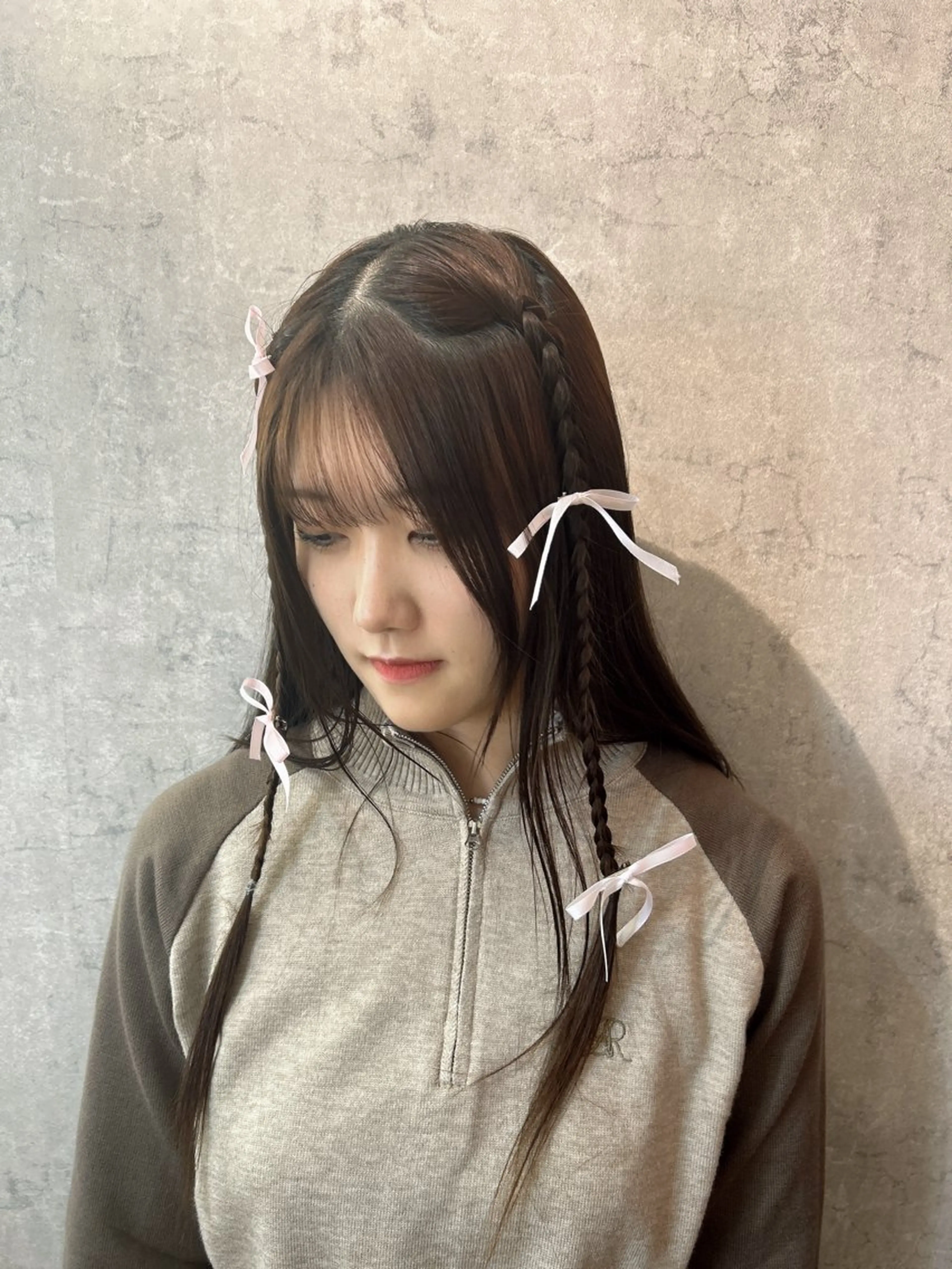 ロング ヘアアレンジ suri-ru hair【スリールヘアー】所属・FURUSAWA AOIのヘアスタイル