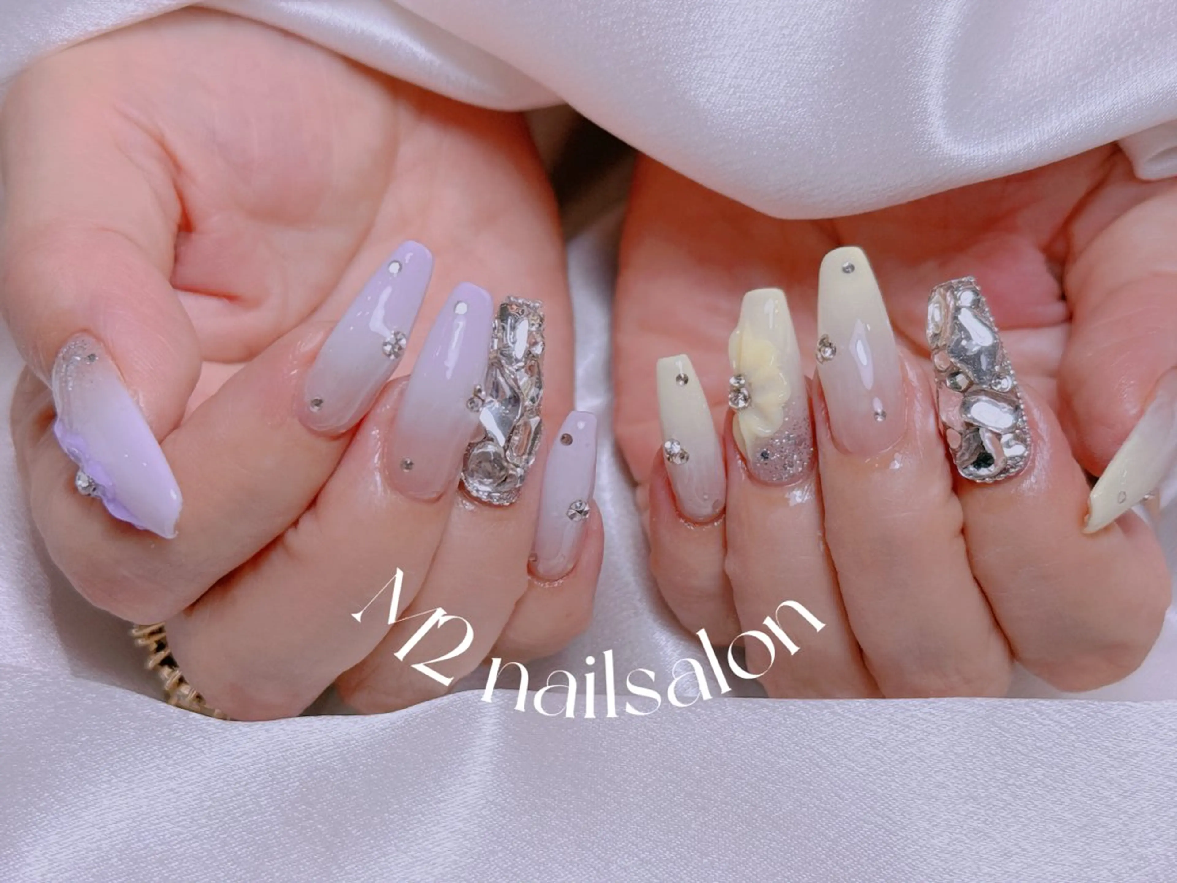 ネイル 長さだし専門店 M2　rikaのネイルデザイン