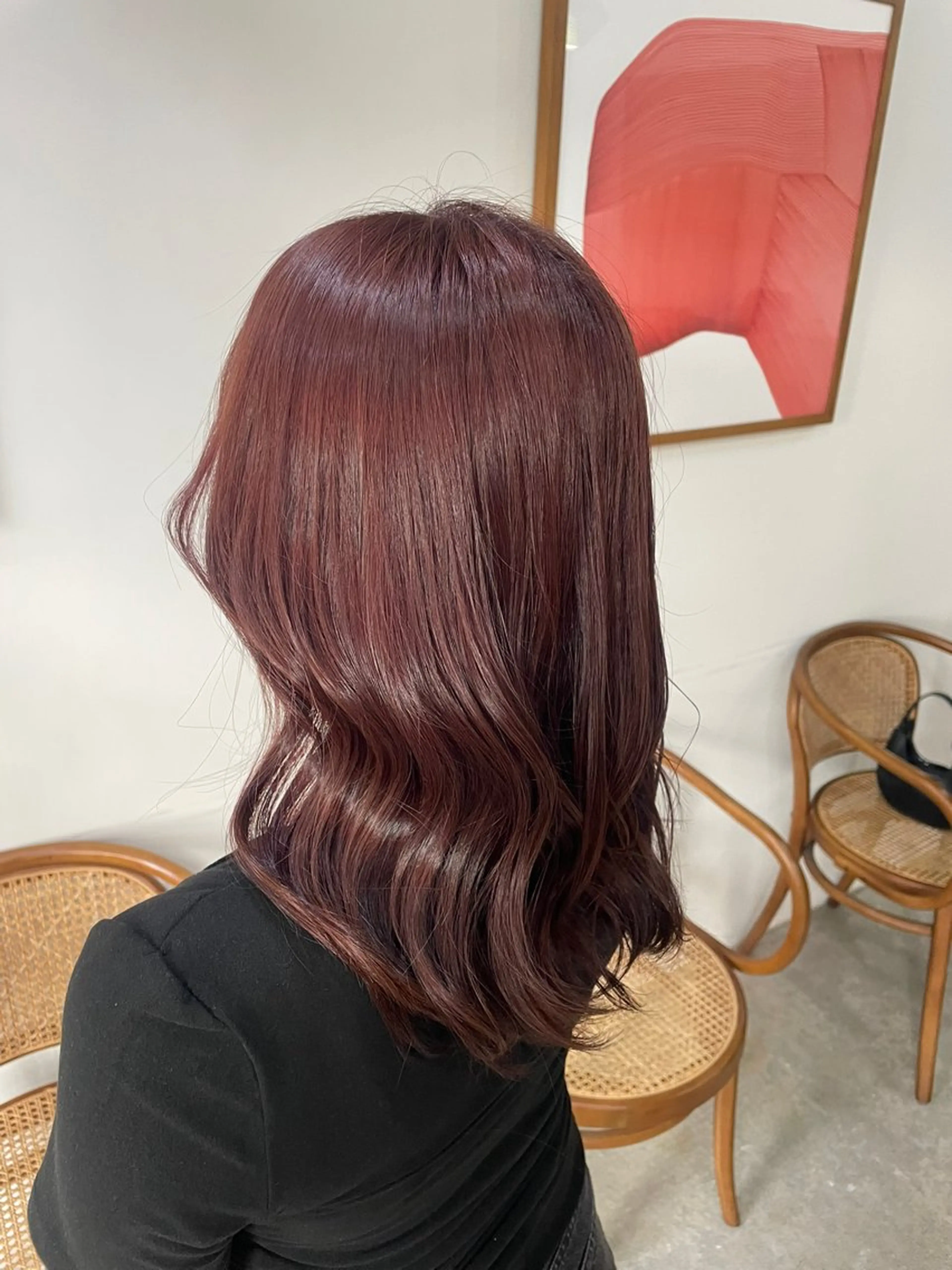 カラー ベージュカラー イルミナカラー ピンクカラー ピンクベージュ ヘアカラー GRAND所属・honoka uemuraのヘアスタイル