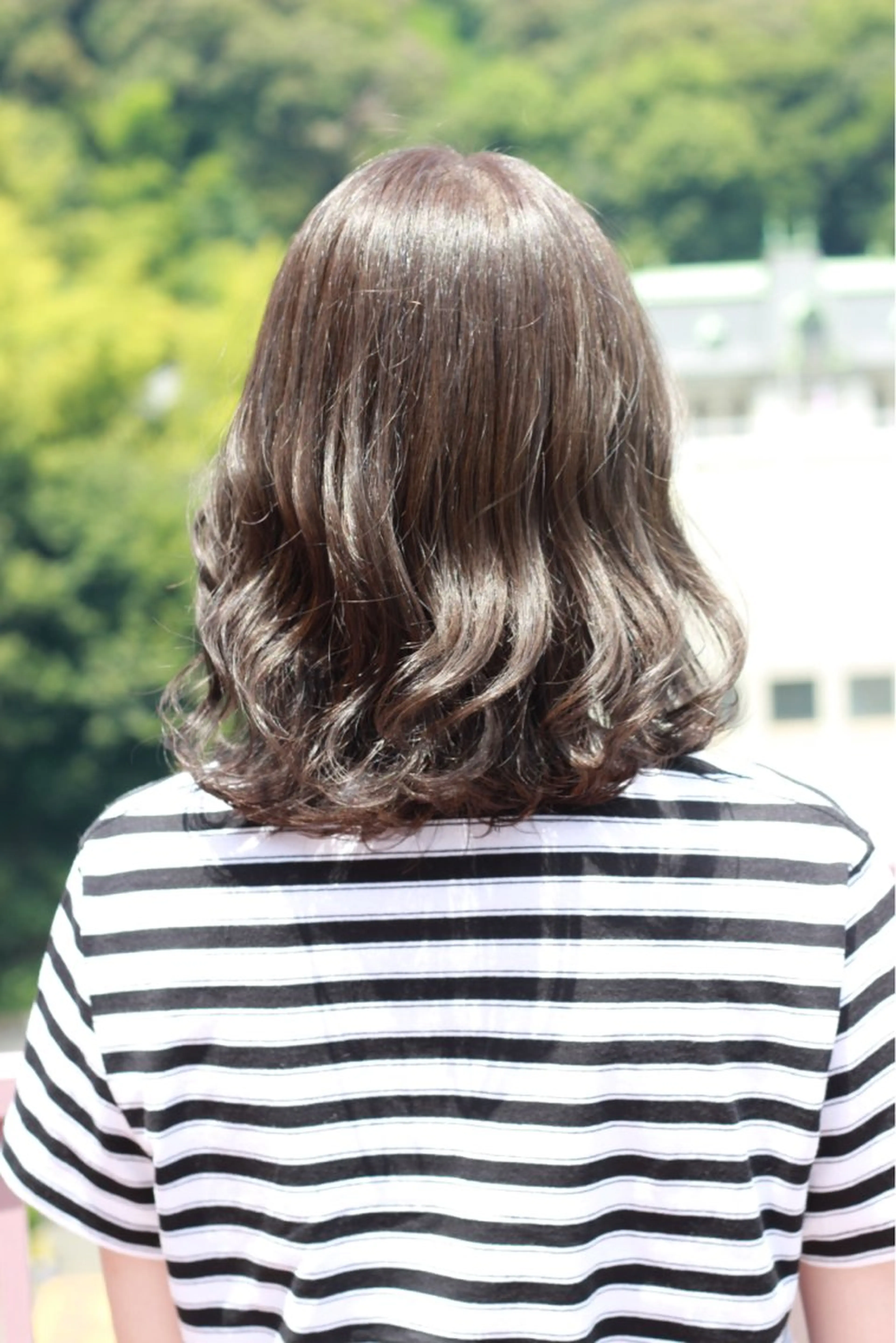 ミディアム カラー グレージュ カット ヘアカラー Viage （ビアージュ）のヘアスタイル