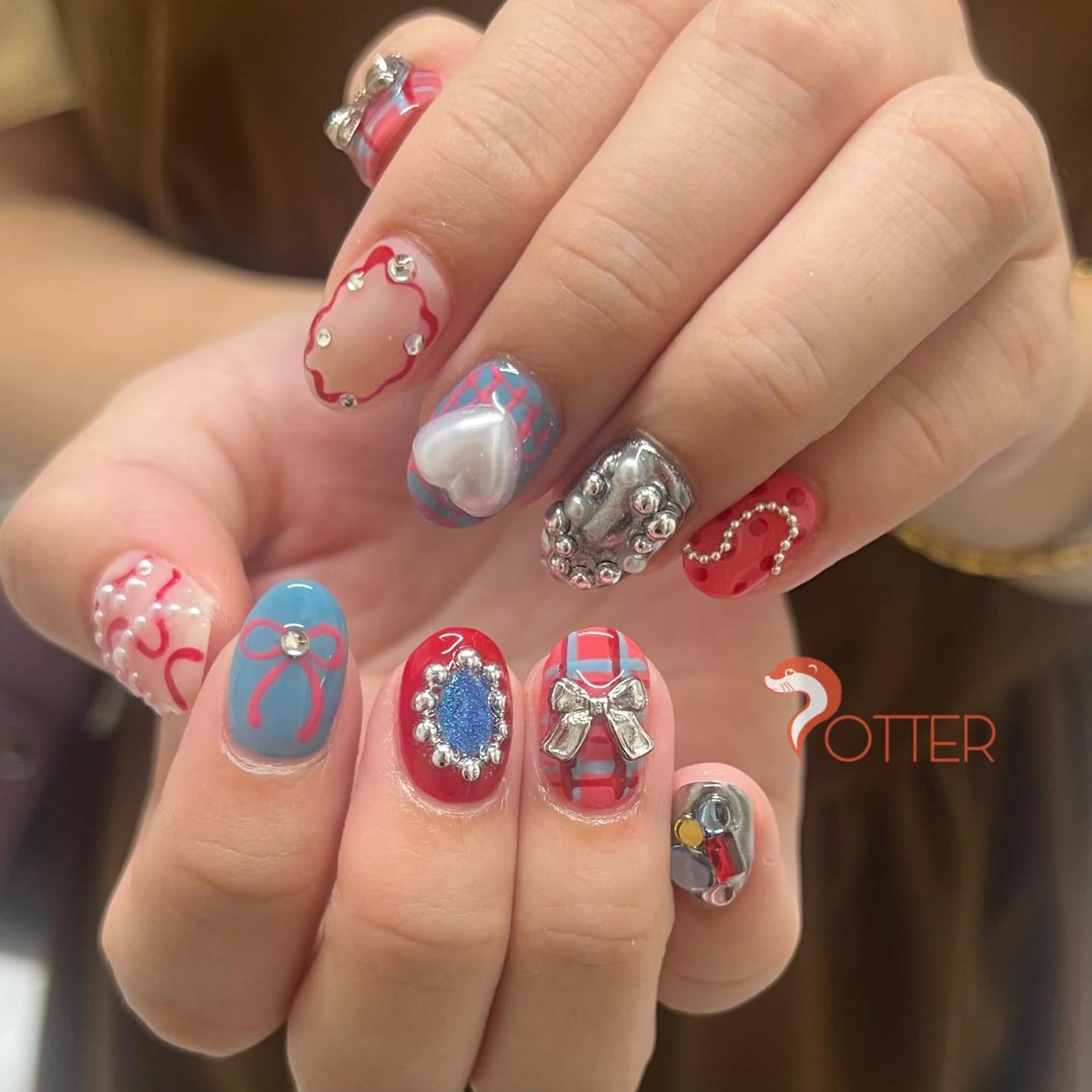 オフ込み！持ち込みデザイン🎀¥5500の写真