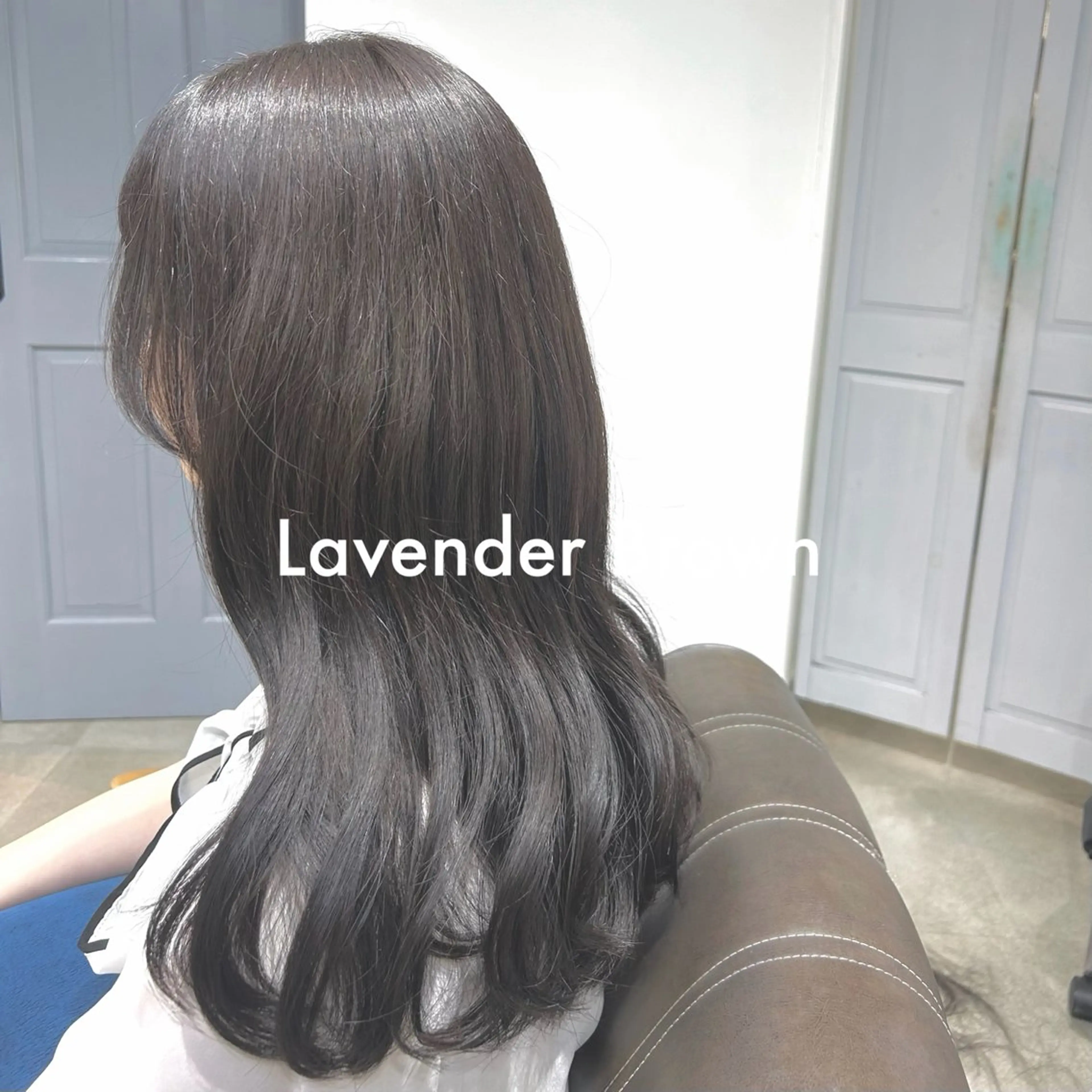 ロング カラー ヘアカラー トリートメント Eri 🌿透明感・艶カラーのヘアスタイル