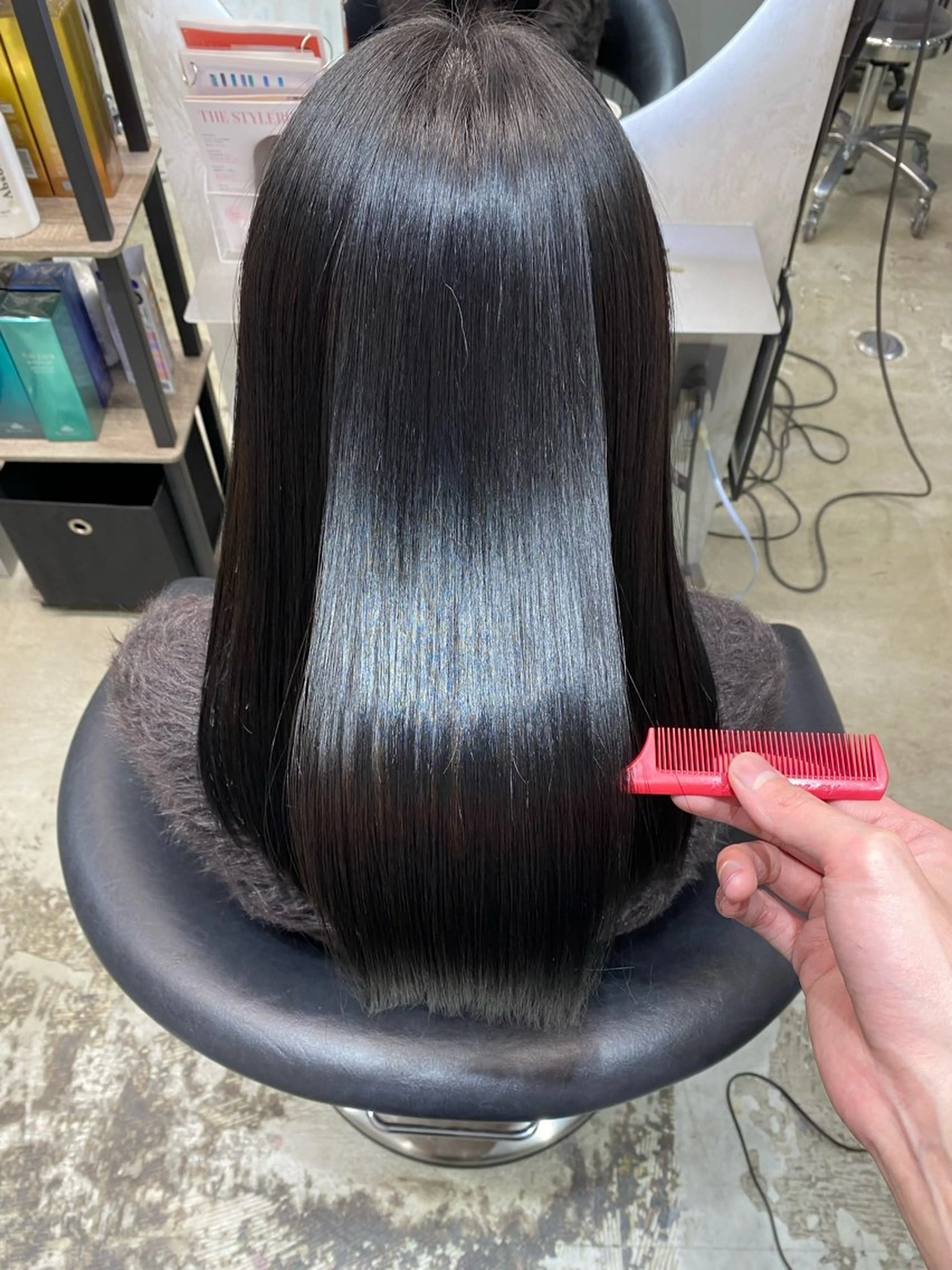 セミロング カラー 髪質改善 トリートメント カット ヘアカラー トリートメント レイヤー×髪質改善✨ 渋谷/佐藤侑哉のヘアスタイル