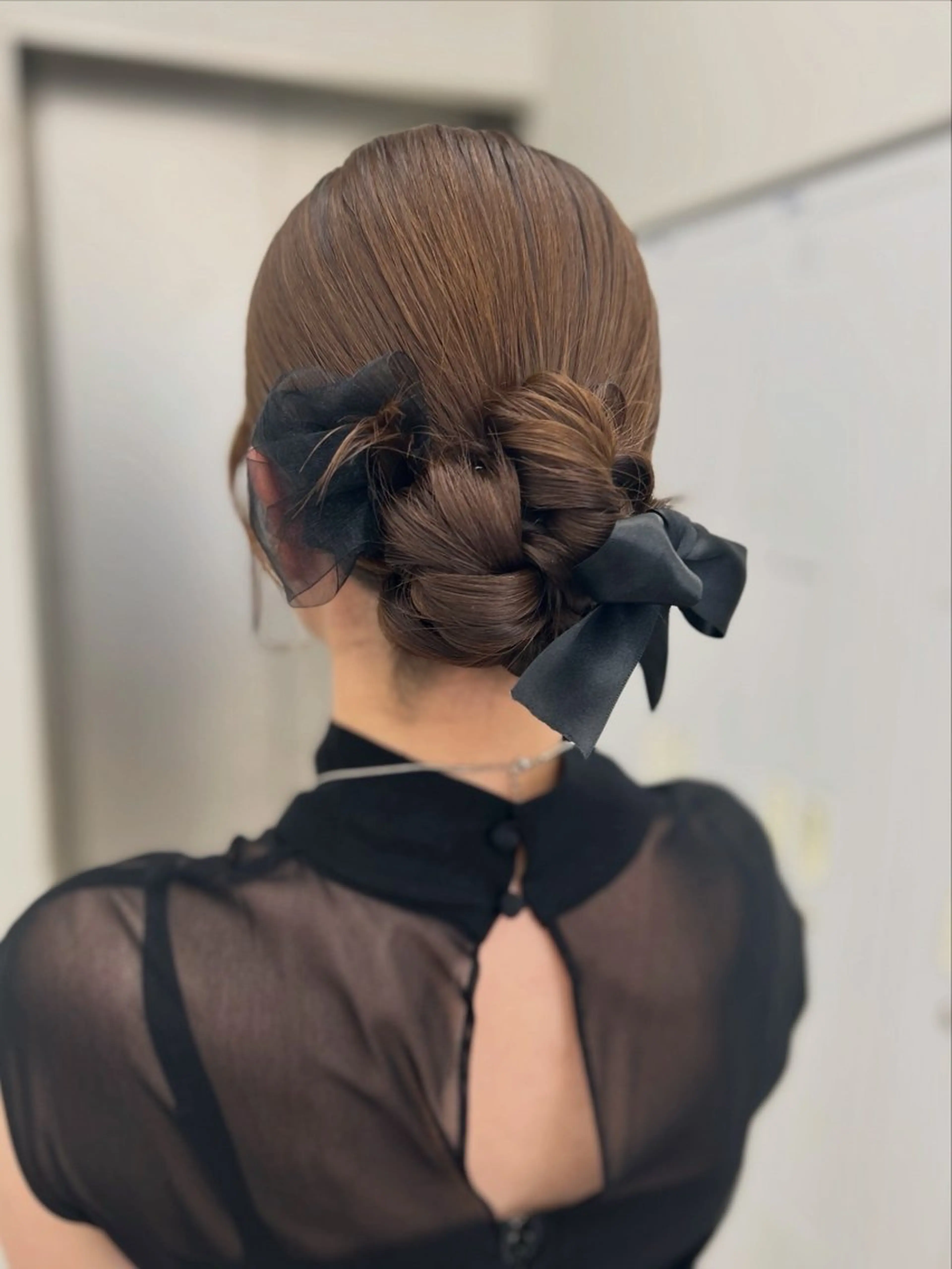 ヘアアレンジ カット ヘアセット 名古屋/艶カラー🫧 /アレンジ/ショートのヘアスタイル