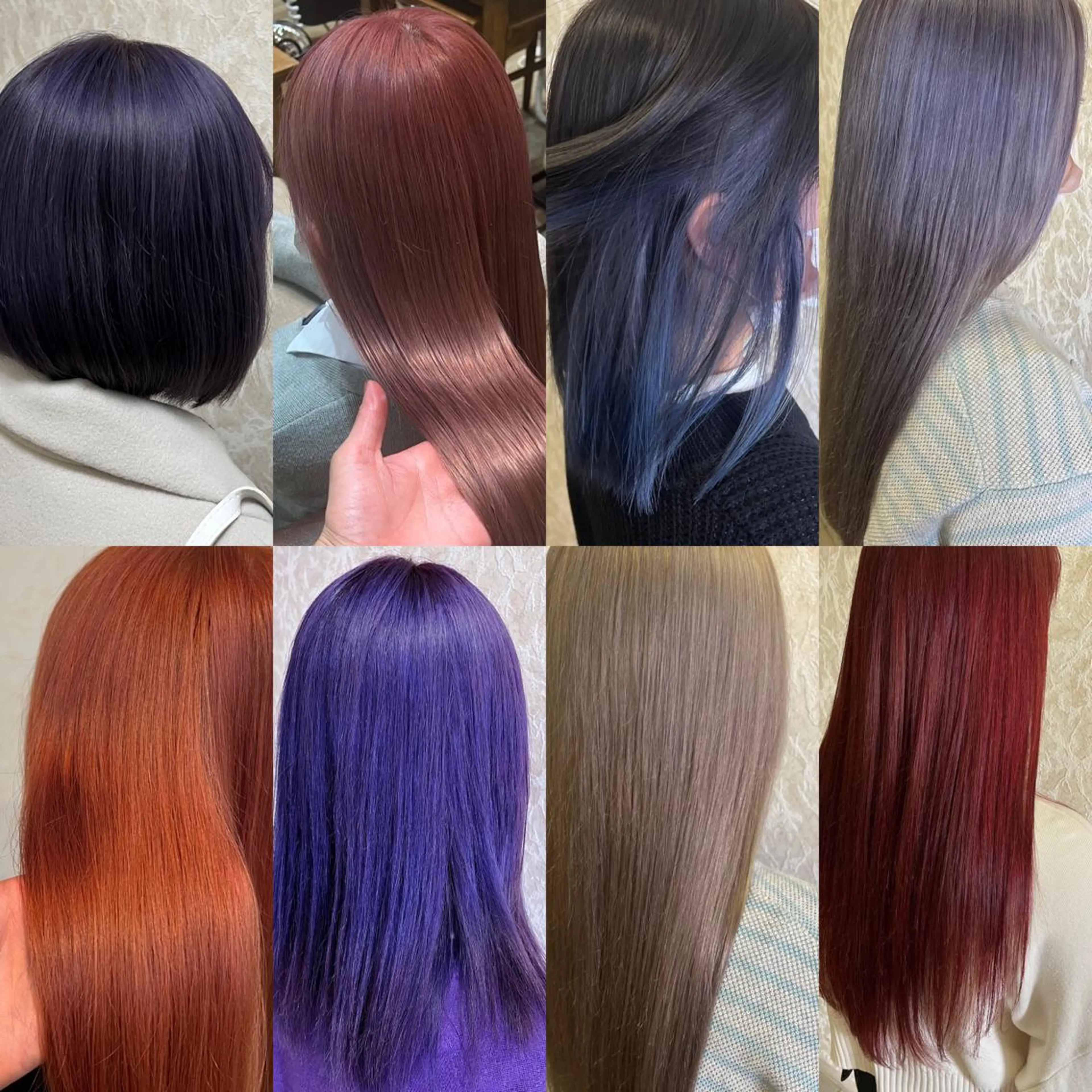 ミディアム カラー ブリーチ ケアブリーチ トリートメント カット ヘアカラー トリートメント ブリーチ/髪質改善/ レイヤー/YUTO‎のヘアスタイル