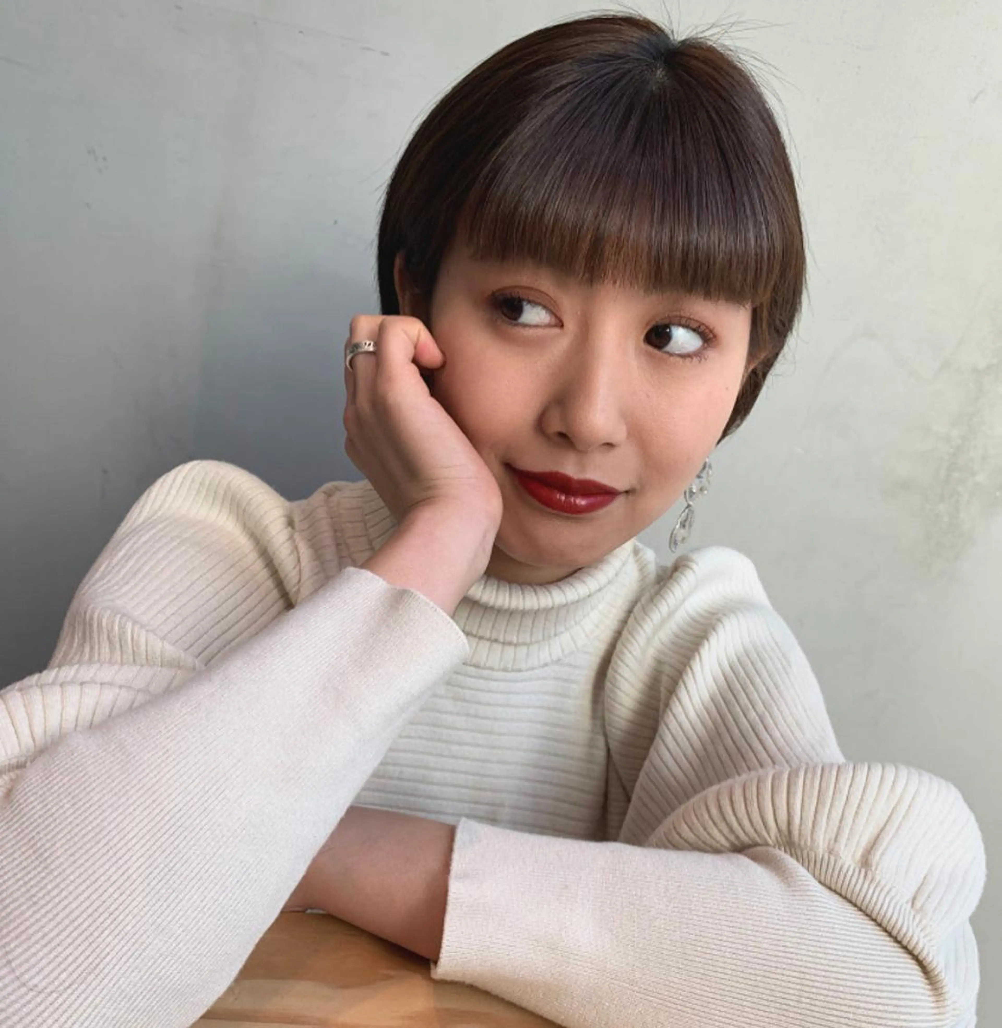 ショート カラー グレージュ River,Land所属・yui .のヘアスタイル