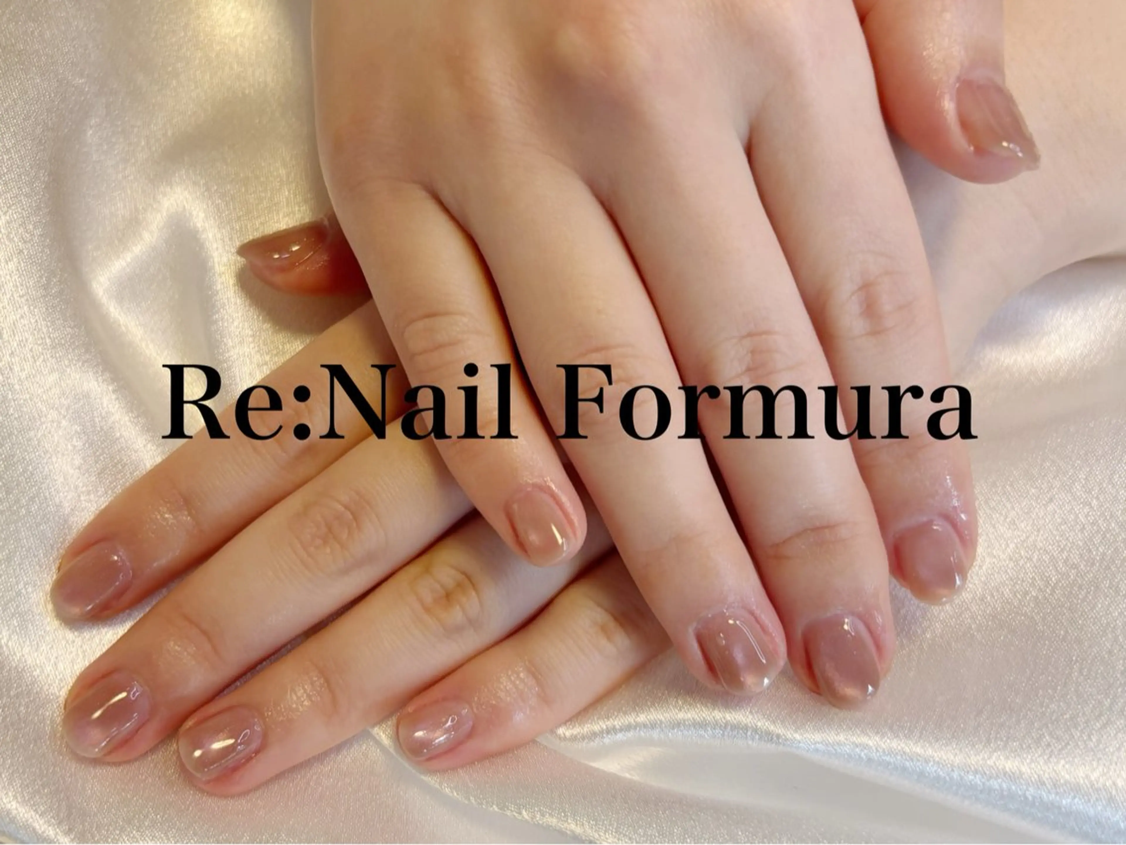 ミディアム ハンドネイル Re:Nail Formula所属・kido chieのネイルデザイン