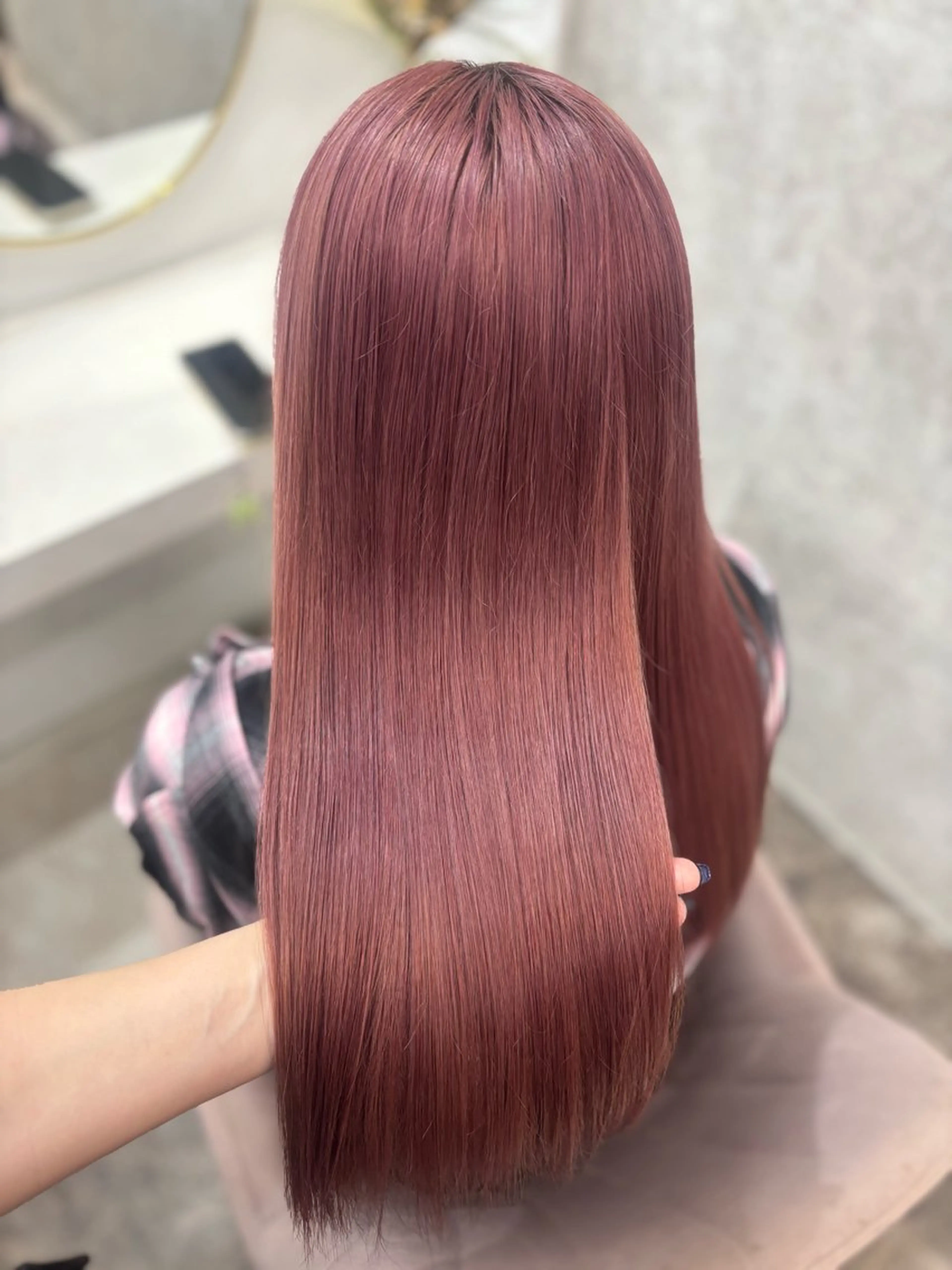 ロング 💘Kurea💘 艶髪/韓国/暗髪のヘアスタイル