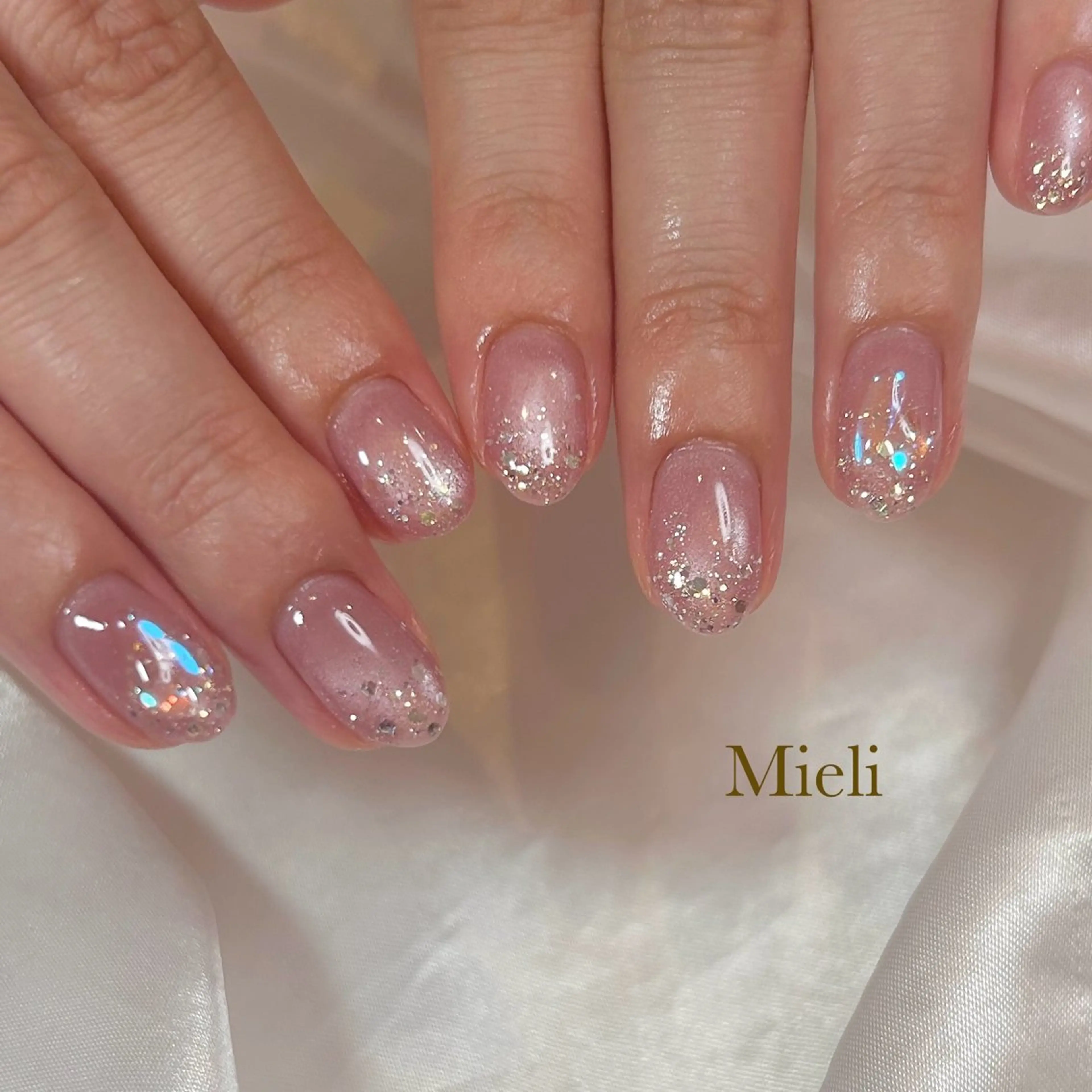 ネイル ハンドネイル ネイリストUSUI♡ パラジェルフィルインのネイルデザイン