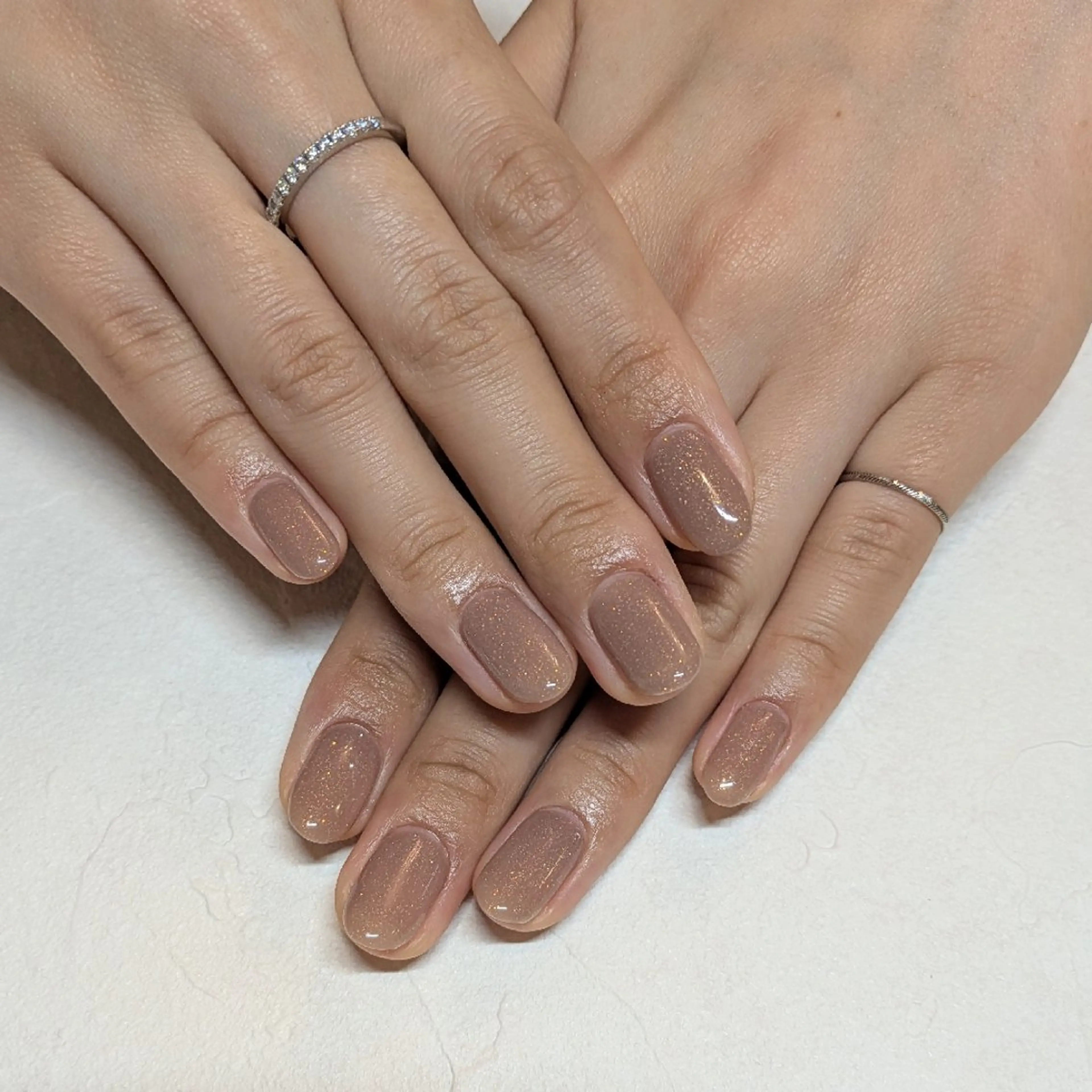 ネイル ワンカラーネイル ジェヌインネイル 河内のネイルデザイン