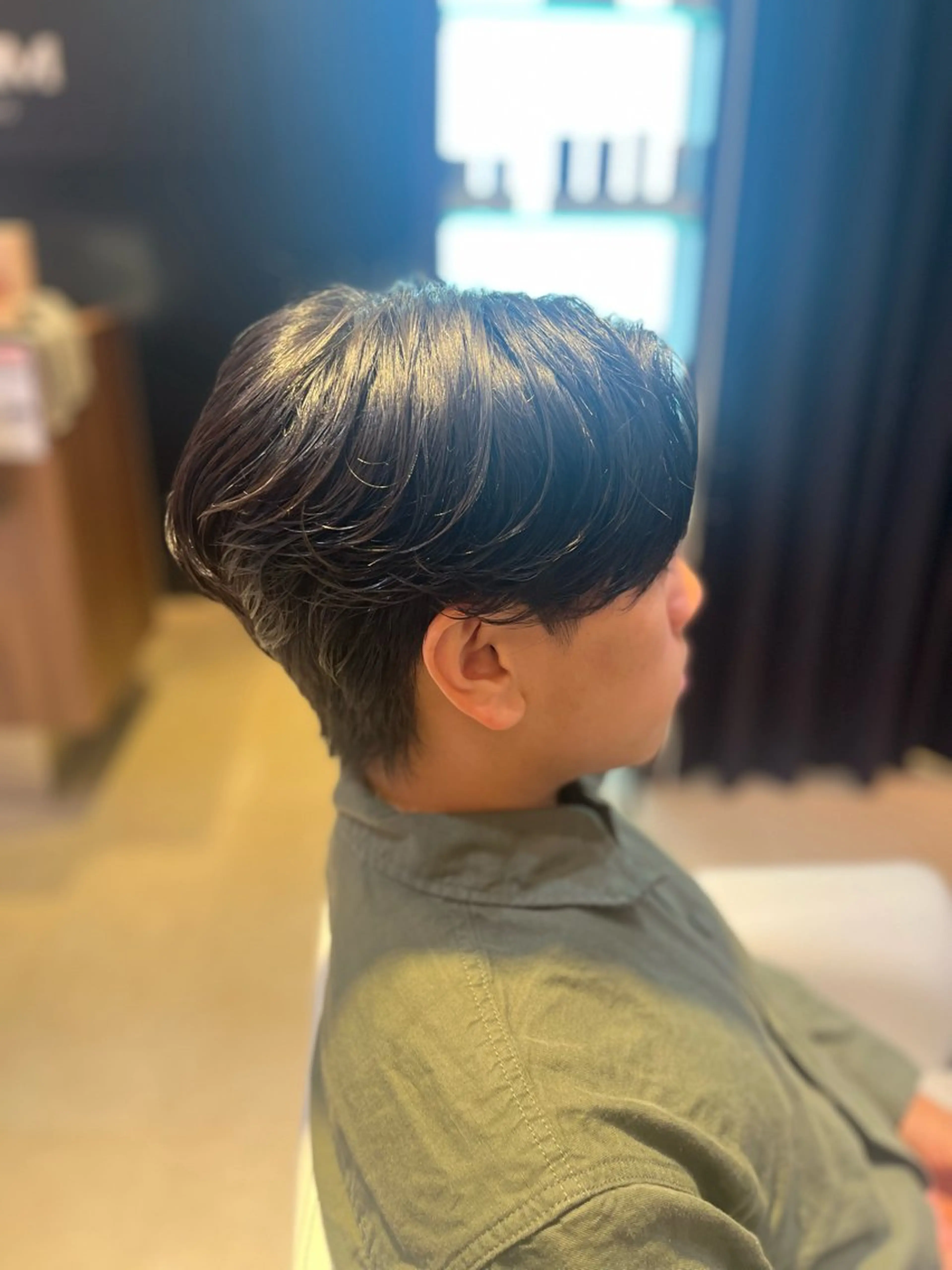 ショート パーマ メンズ カルマパーマ メンズ韓国風 メンズパーマ 韓国風ヘア カット パーマ 韓国メンズヘア特化 ‪☆KOKIのヘアスタイル