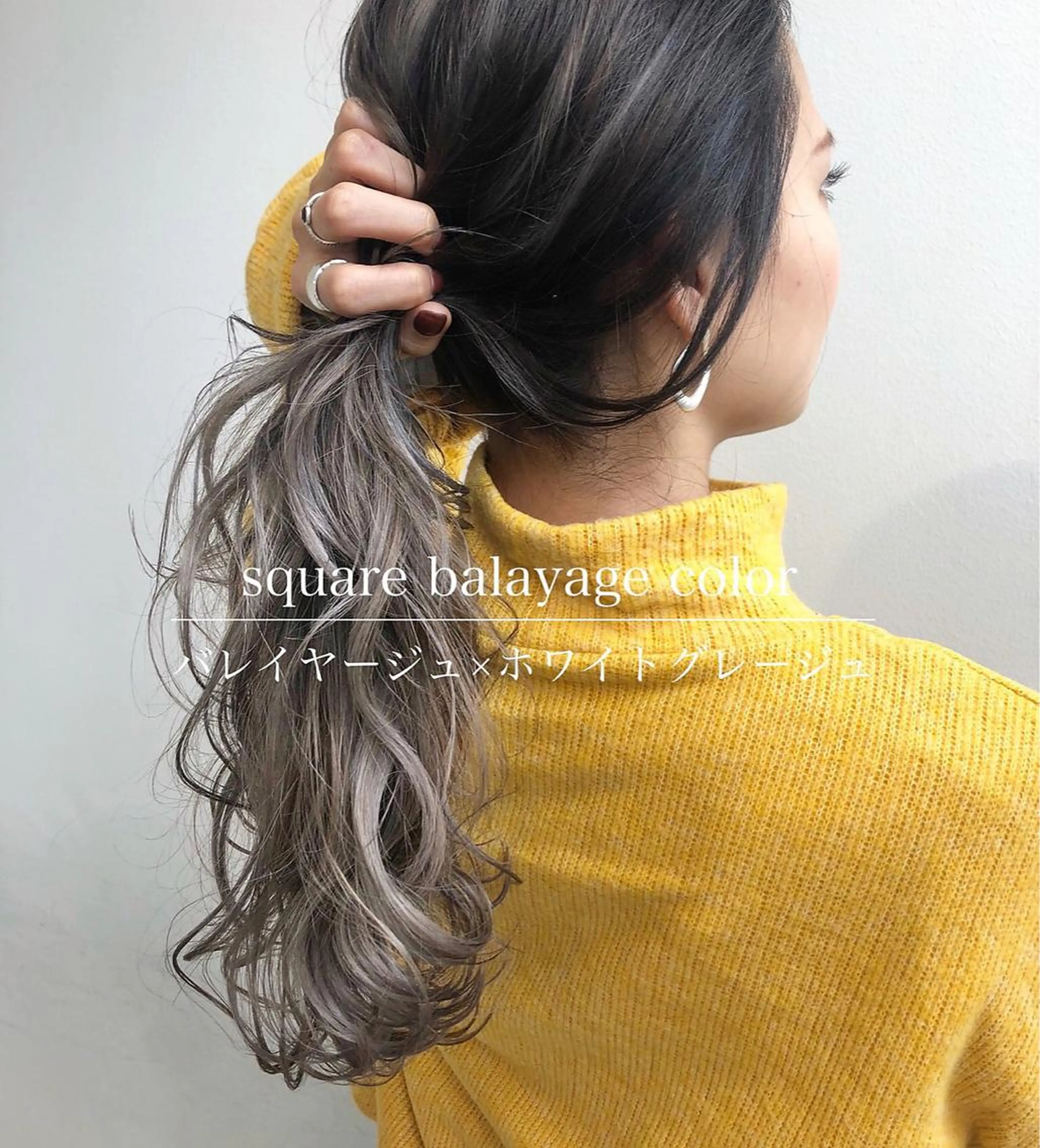 ロング カラー ヘアアレンジ 透明感カラー デザインカラー トリートメント 髪質改善land千葉所属・阿部 圭悟のヘアスタイル