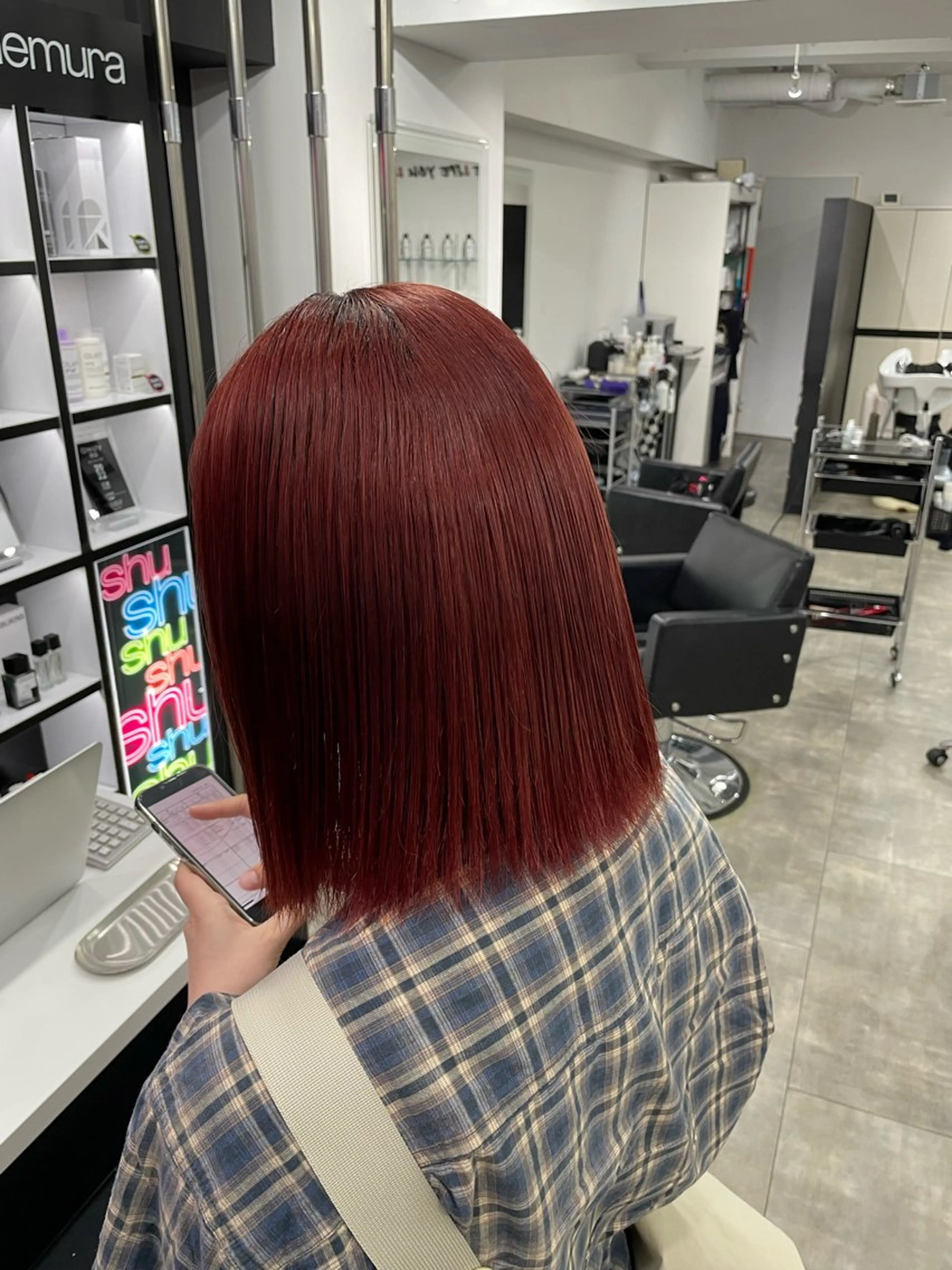 ボブカット＋ワンカラー💇🏼‍♀️の写真